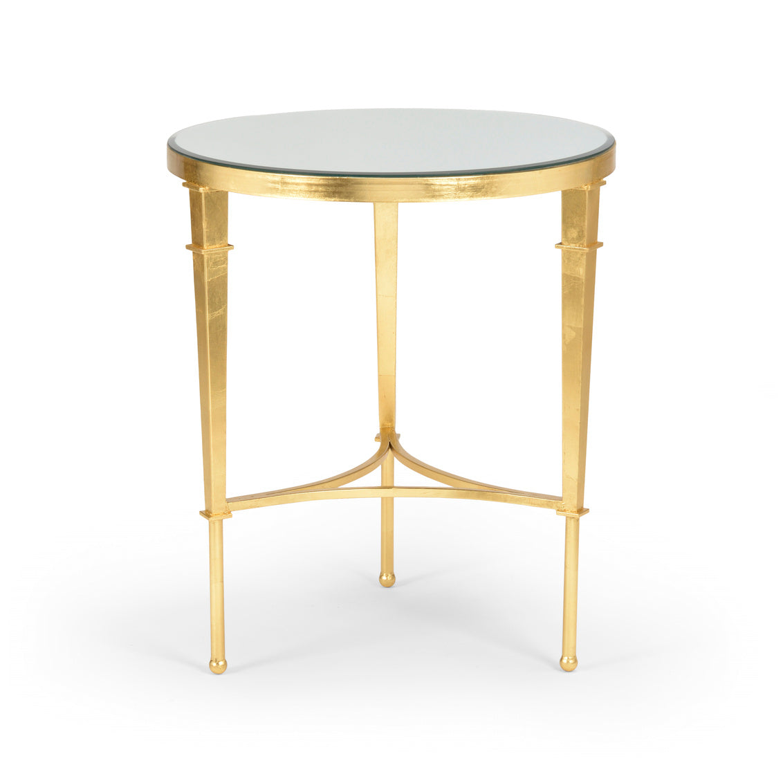 Round Regent Table - Gold