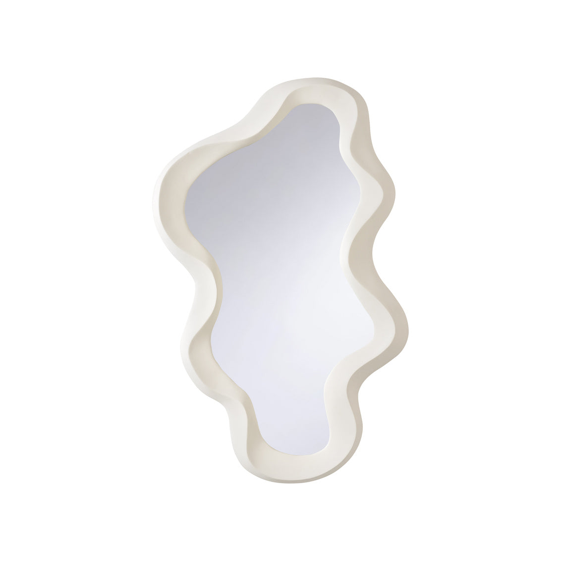 Lakely Mirror - White