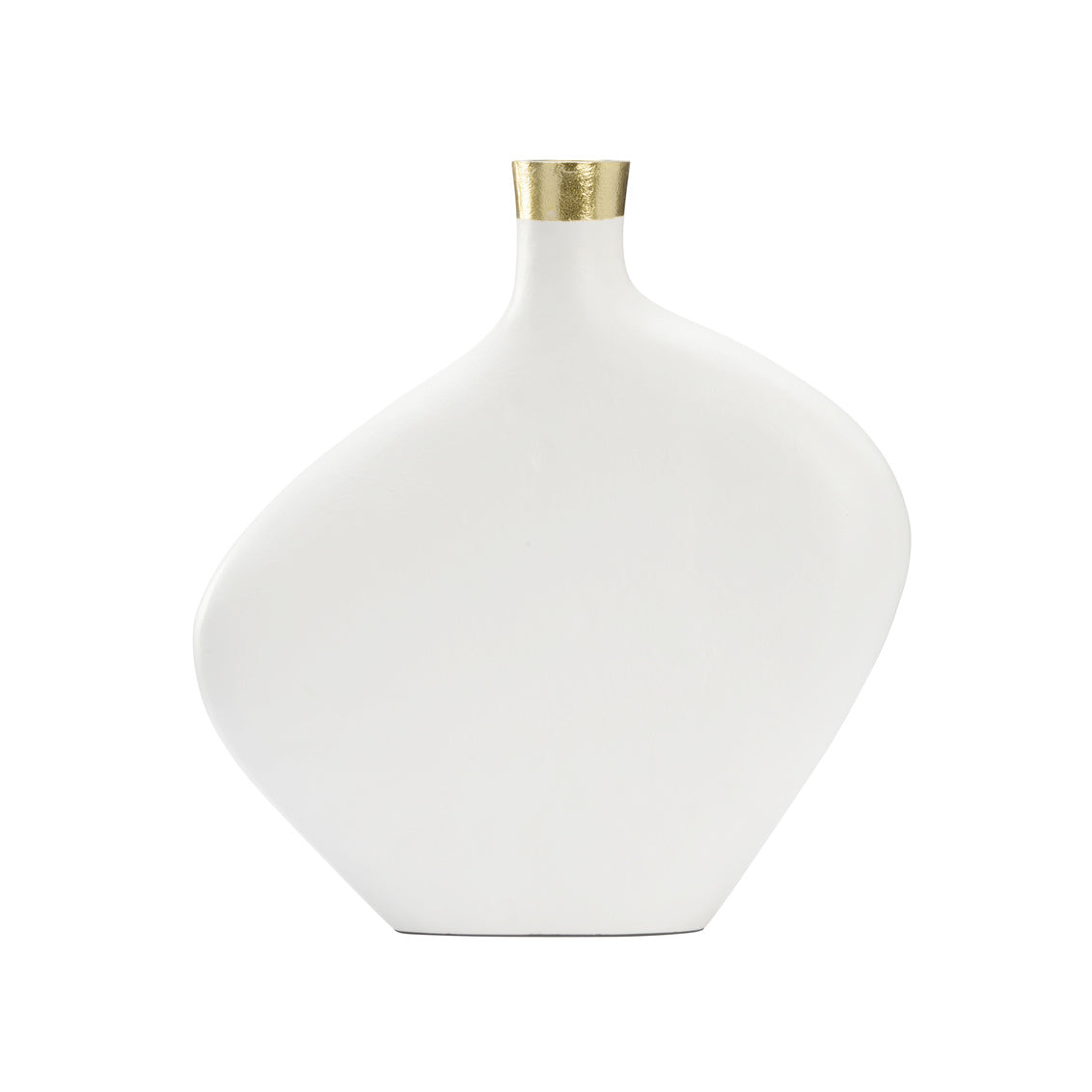 Asymmetric Vase - White (Lg)