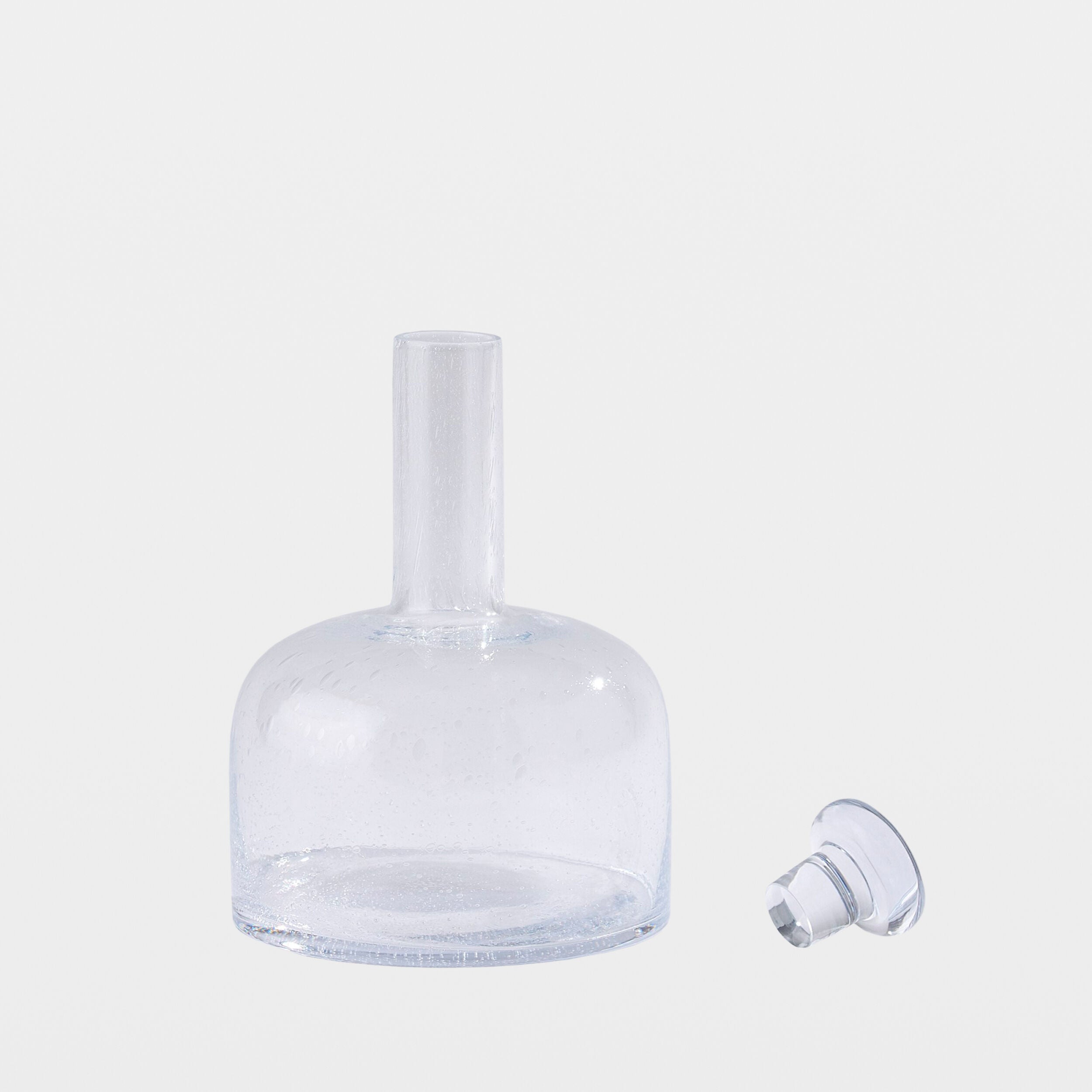 Necked Seeded Decanter-Wide
