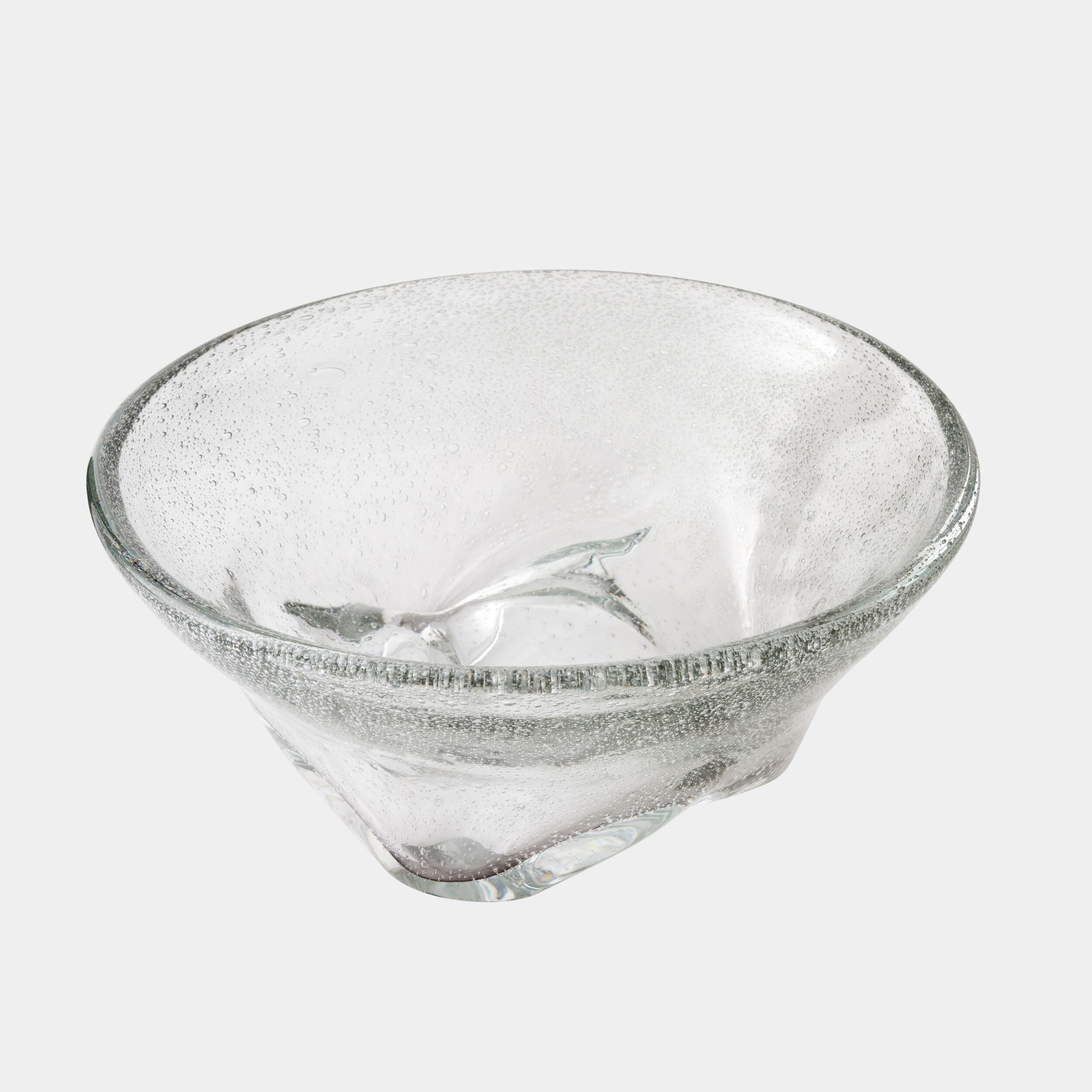 Triad Footed Bowl-Gray