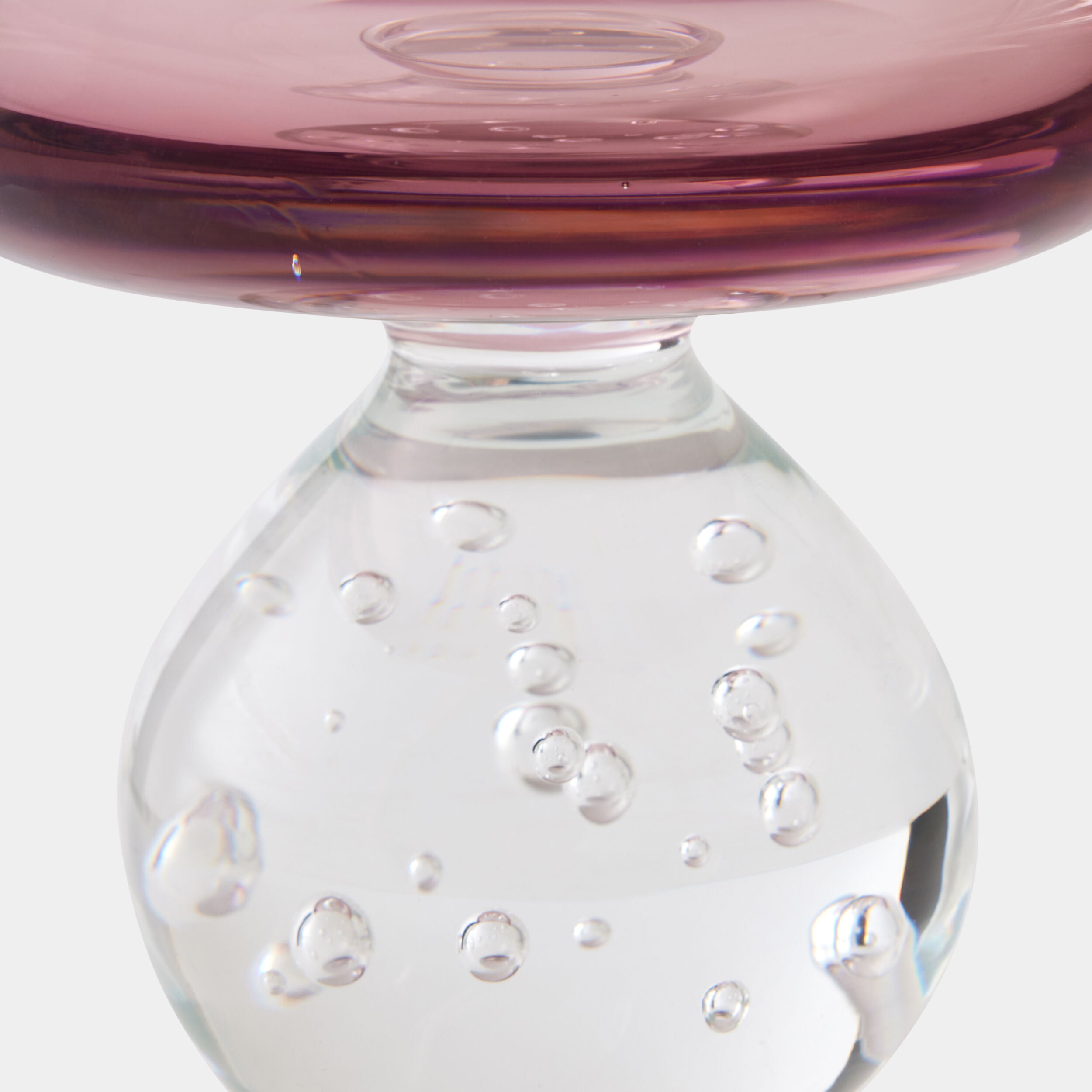 Bella Footed Bowl-Amethyst
