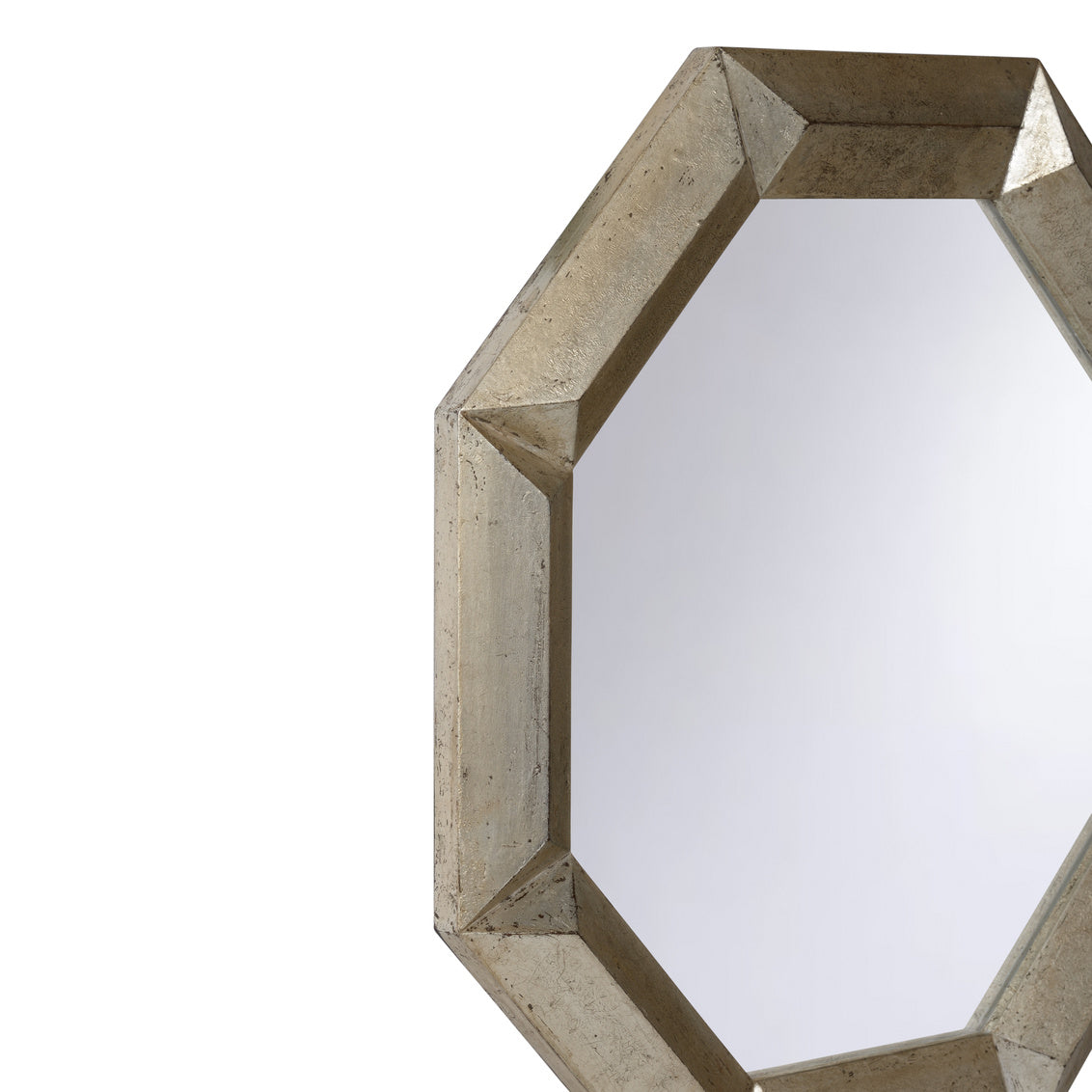 Henri Octagonal Mirror in 26.5 / Wood - Chelsea House