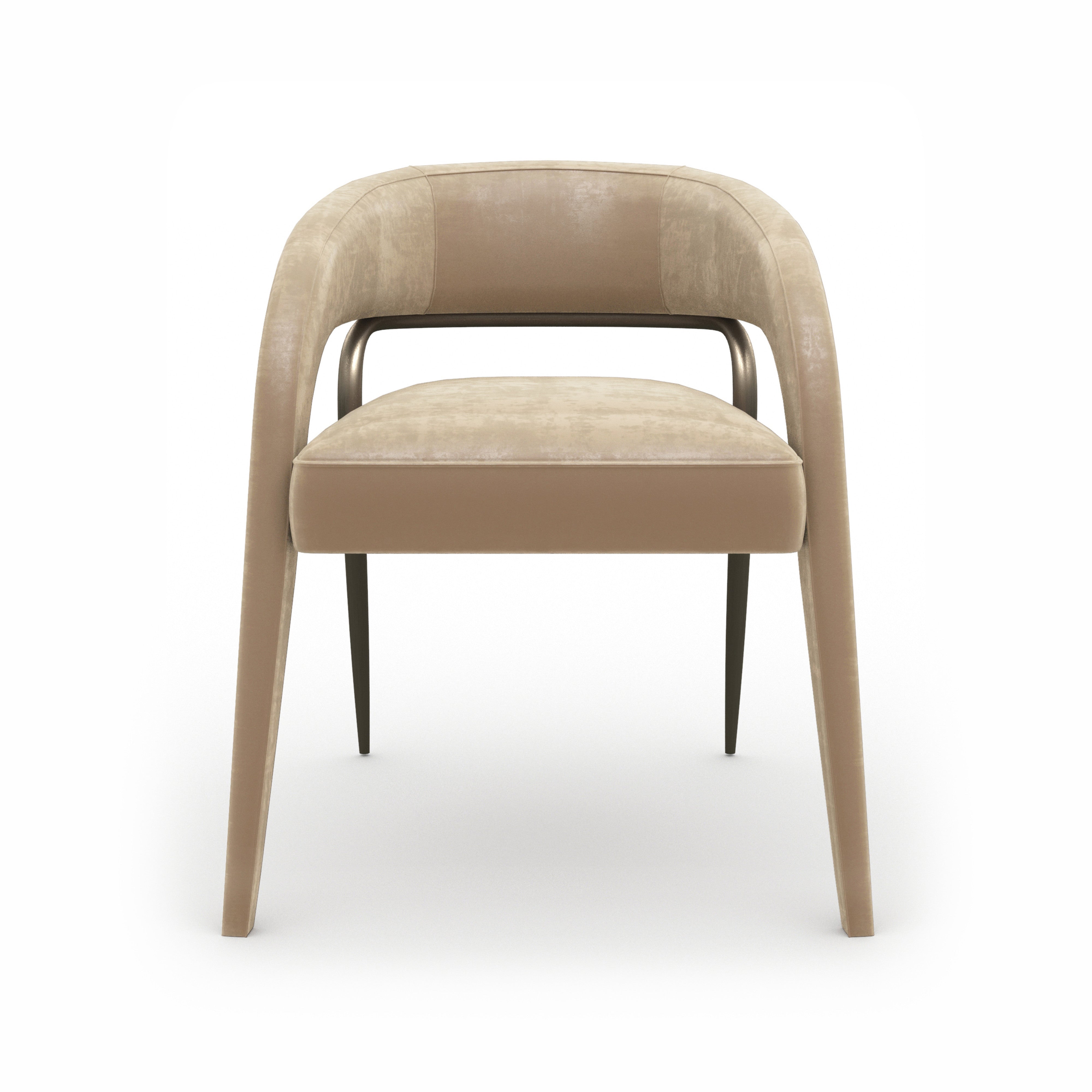 Gazelle Dining Chair - Ivory – Dining Chairs by Caracole | Sutter & Vale