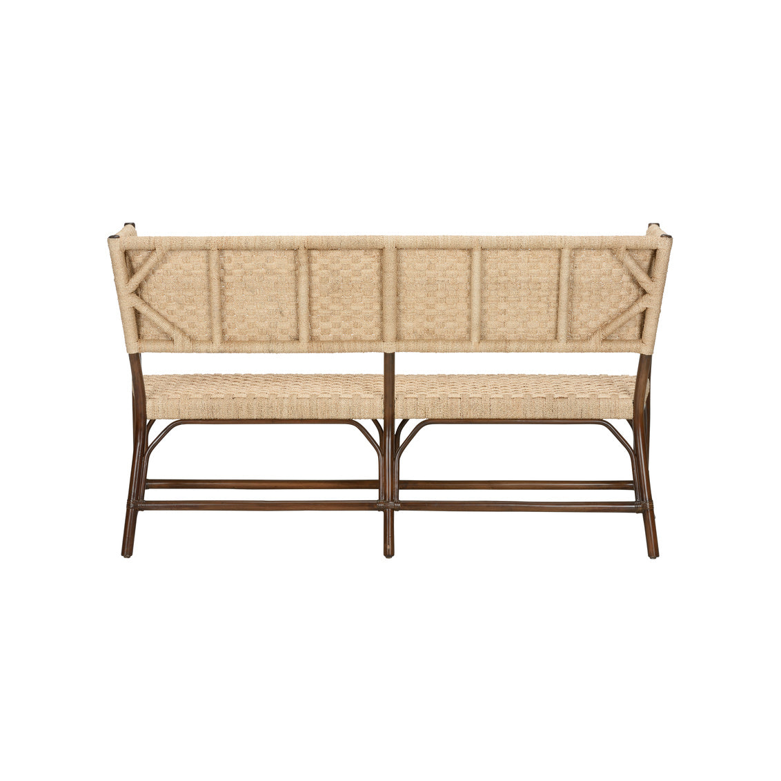Wrightsburg Bench - Brown in 36 / Abaca - Chelsea House