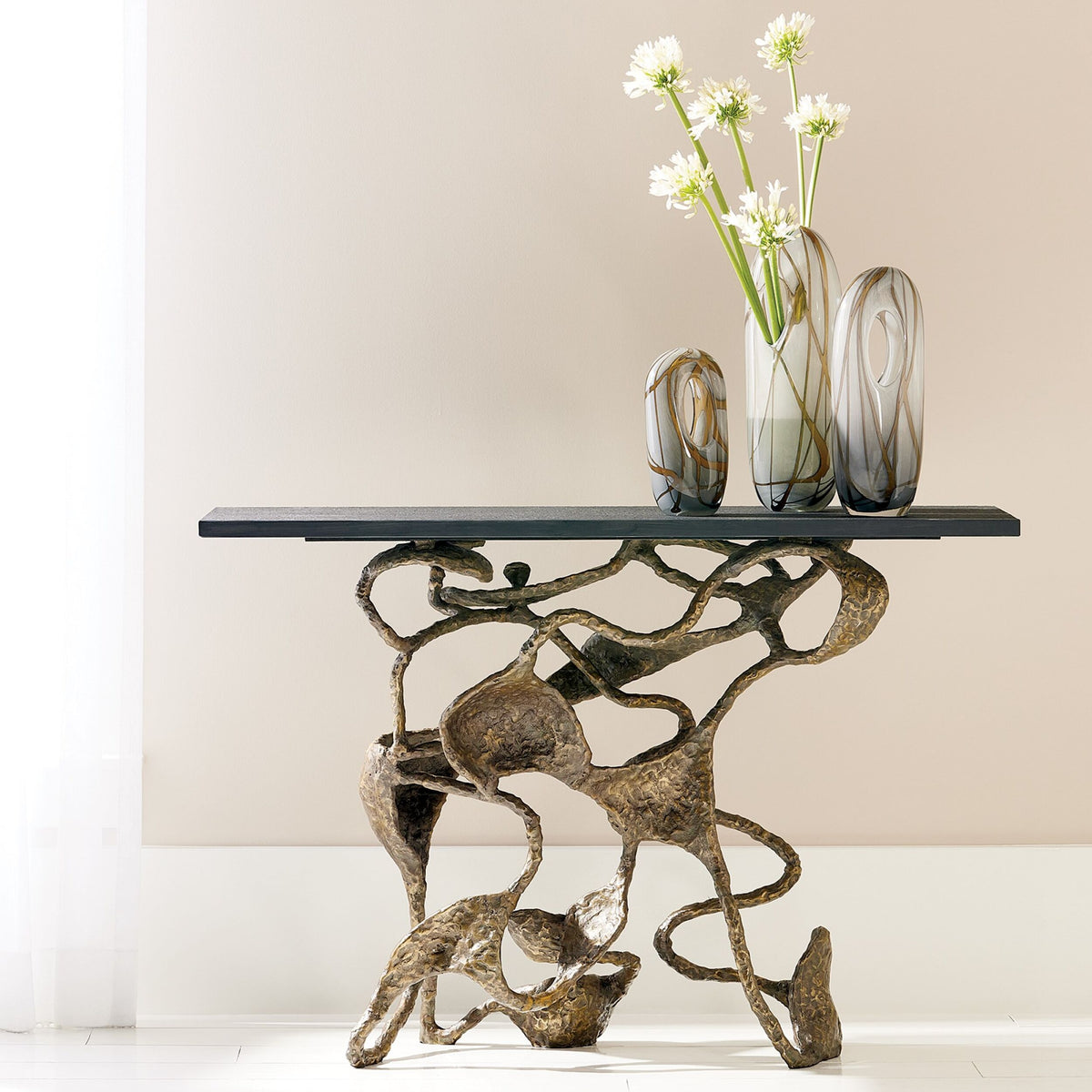 Drift Console-Faux Bronze