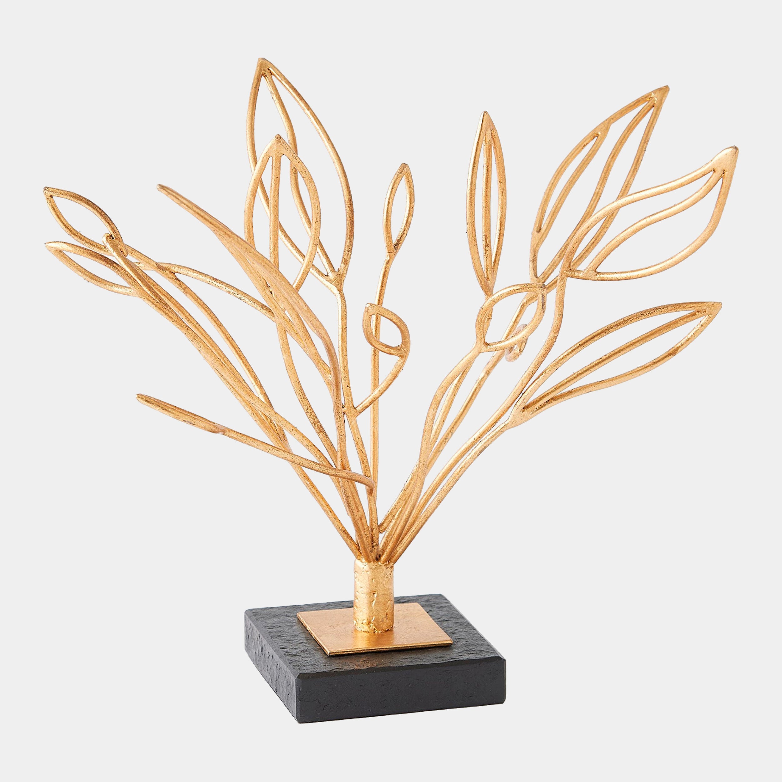 Windswept Sculpture-Gold Leaf