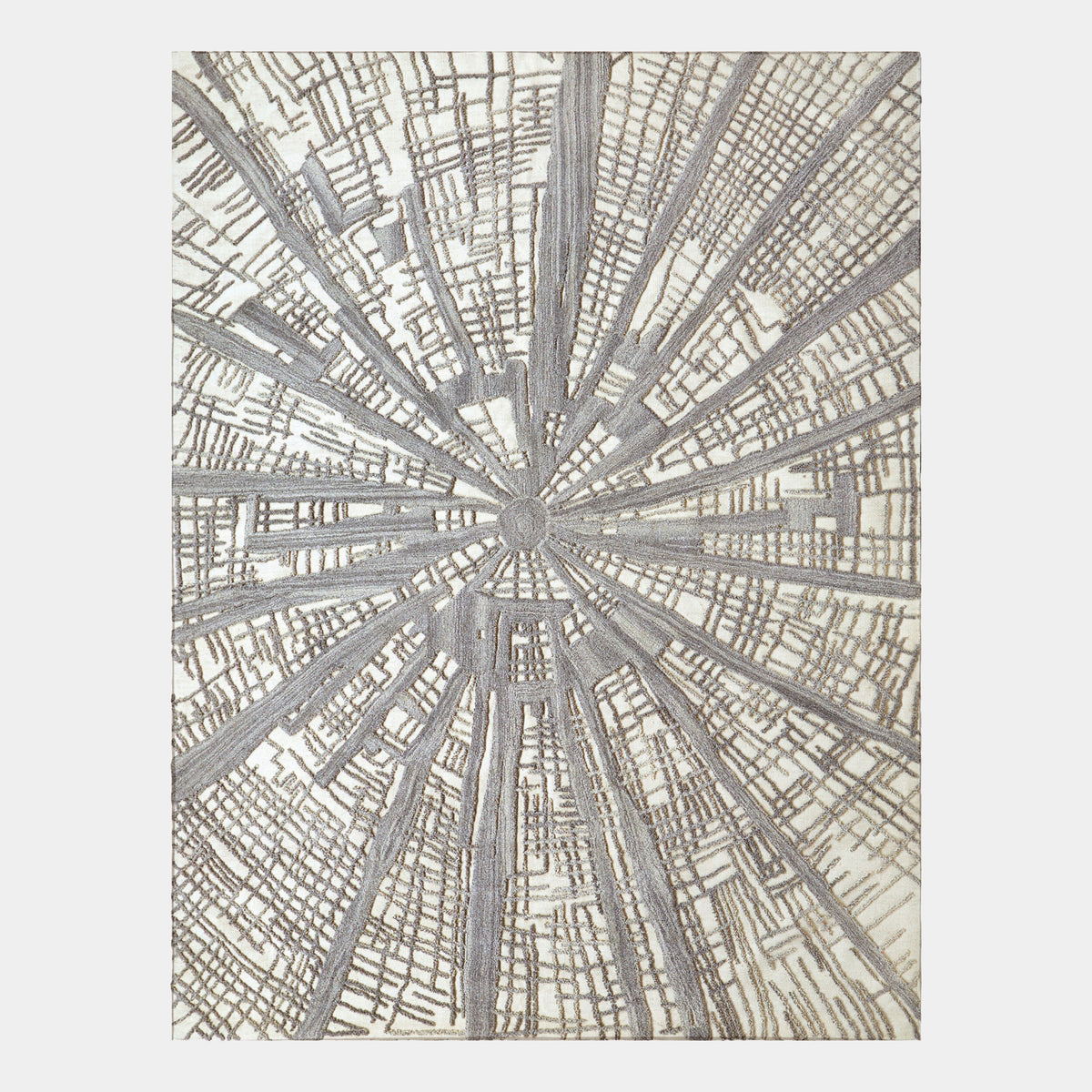 Vortex Rug-Ivory/Natural/Gray