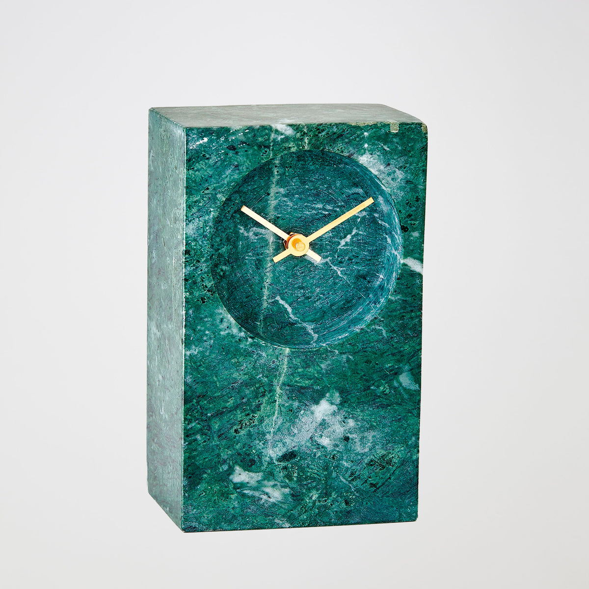 Appellative Marble Tower Clock-Green