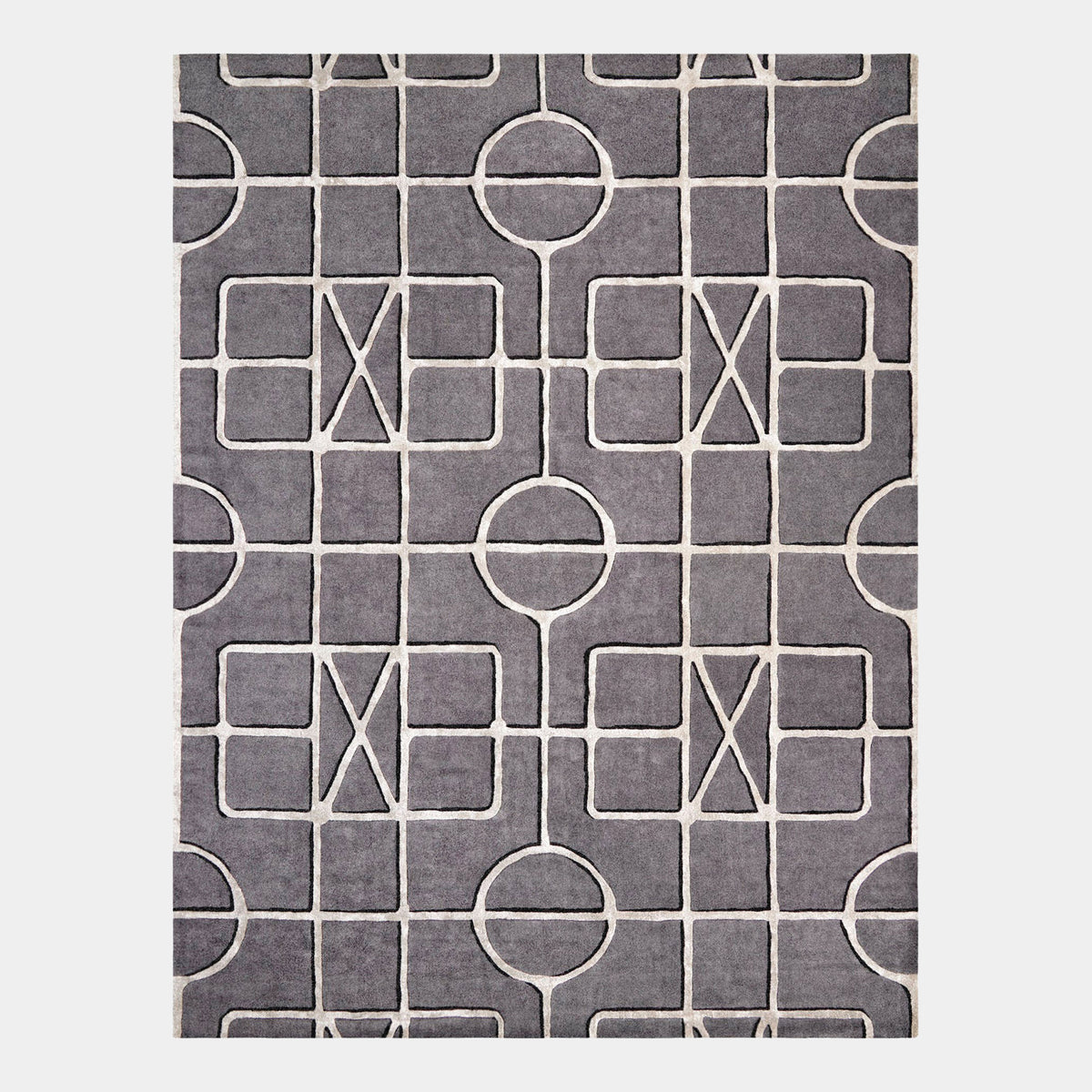 Gate Rug-Indigo/Charcoal