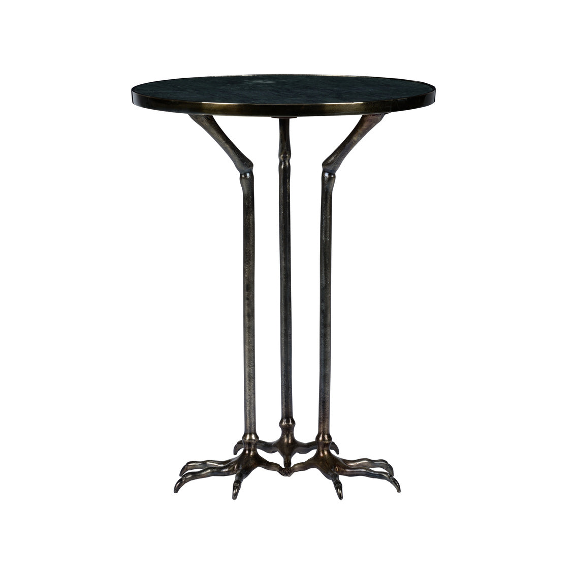 Bird Foot Side Table in 26 / Aluminum - Chelsea House