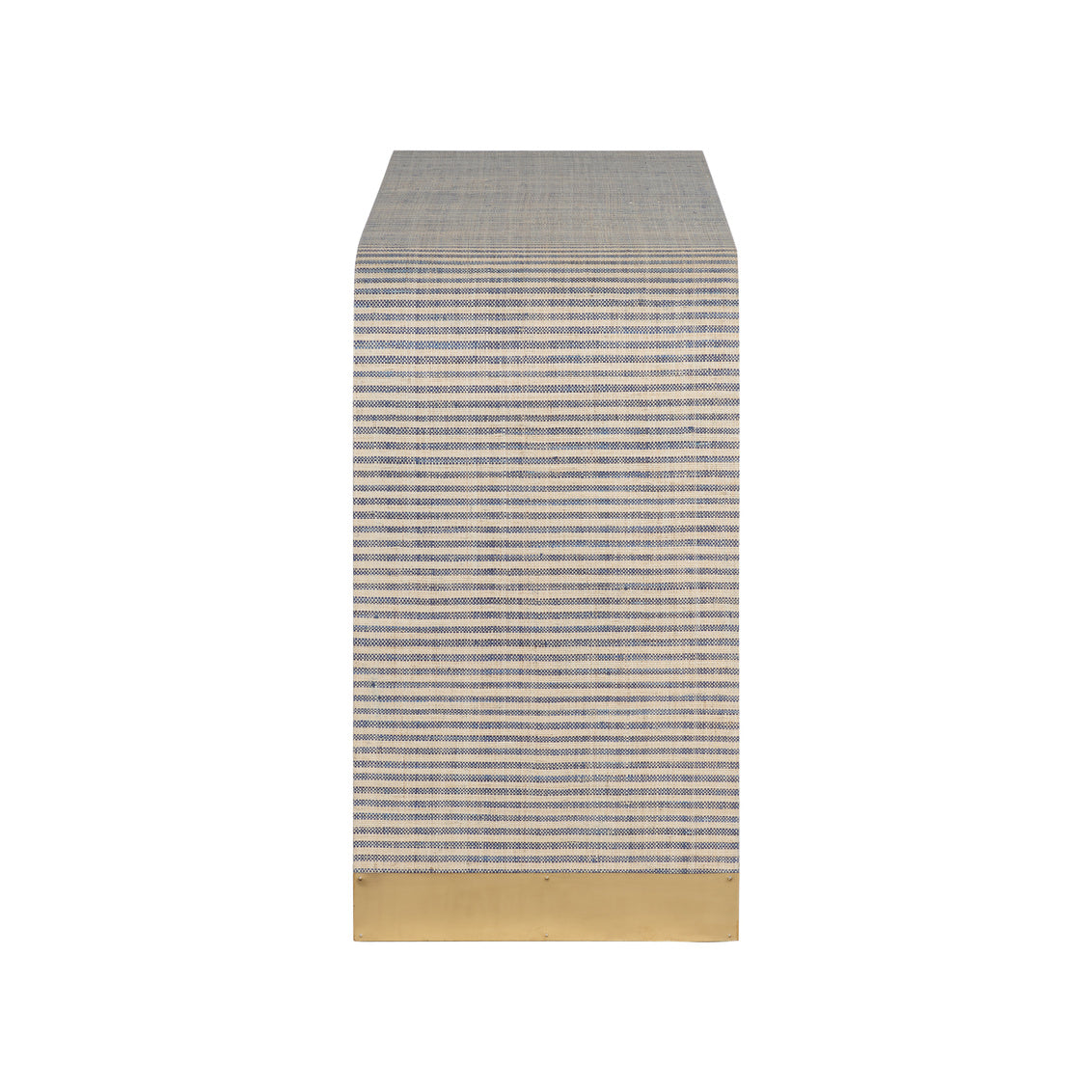 Waterfall Console - Stripe in 32 / Raffia - Chelsea House