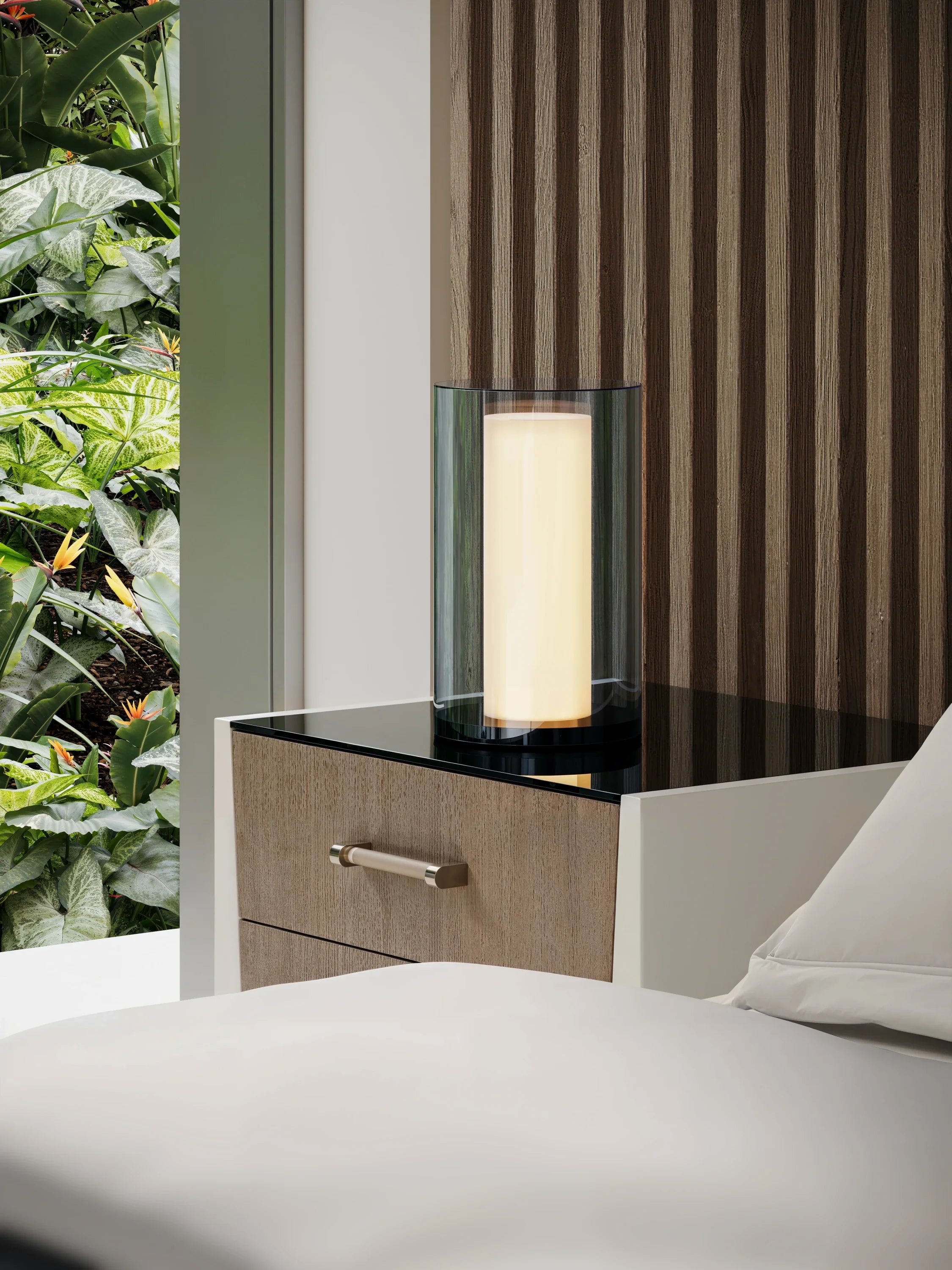 Counter Balance Small Nightstand – Nightstands by Caracole | Sutter & Vale