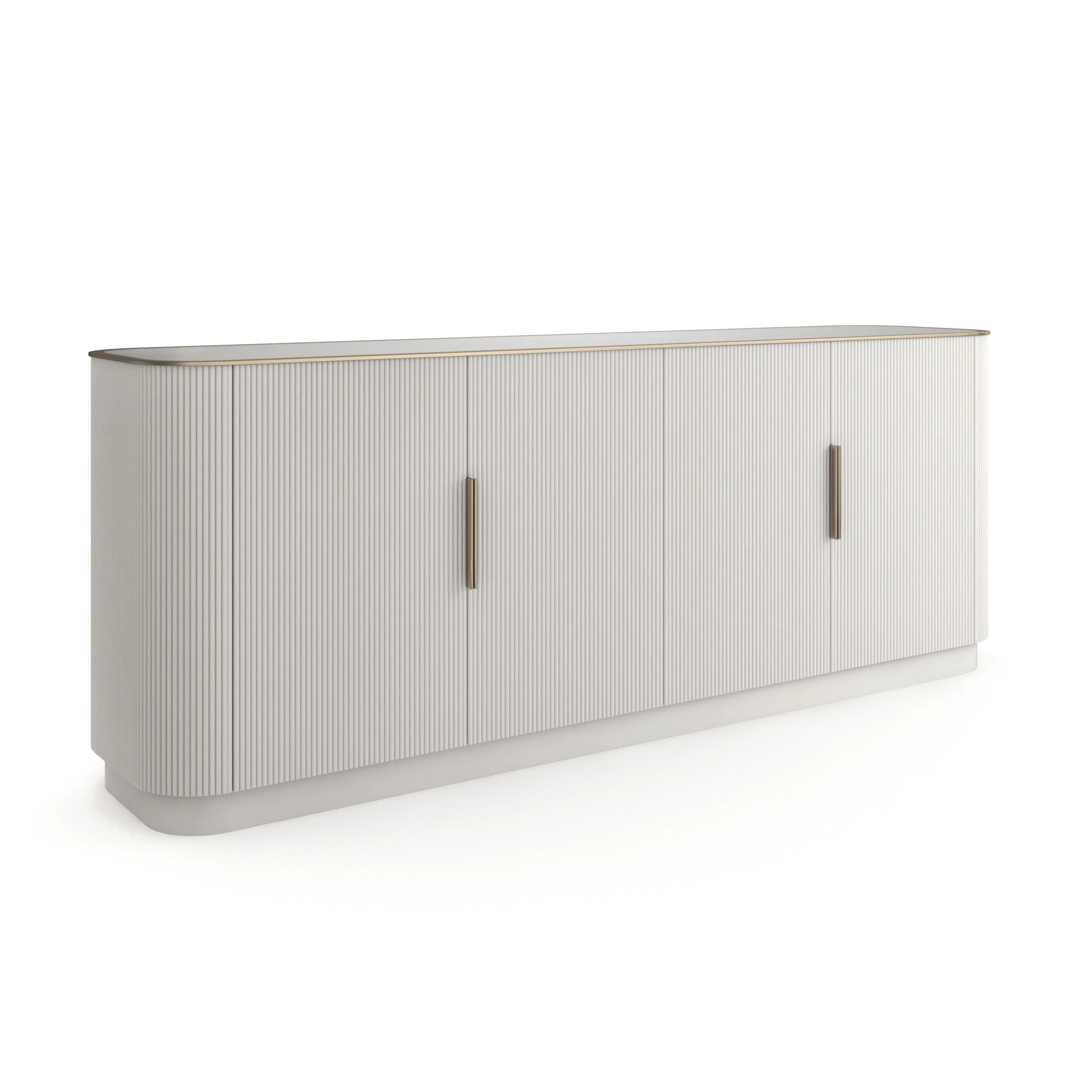 Love Sideboard - Matte Pearl – Sideboards & Buffets by Caracole | Sutter & Vale