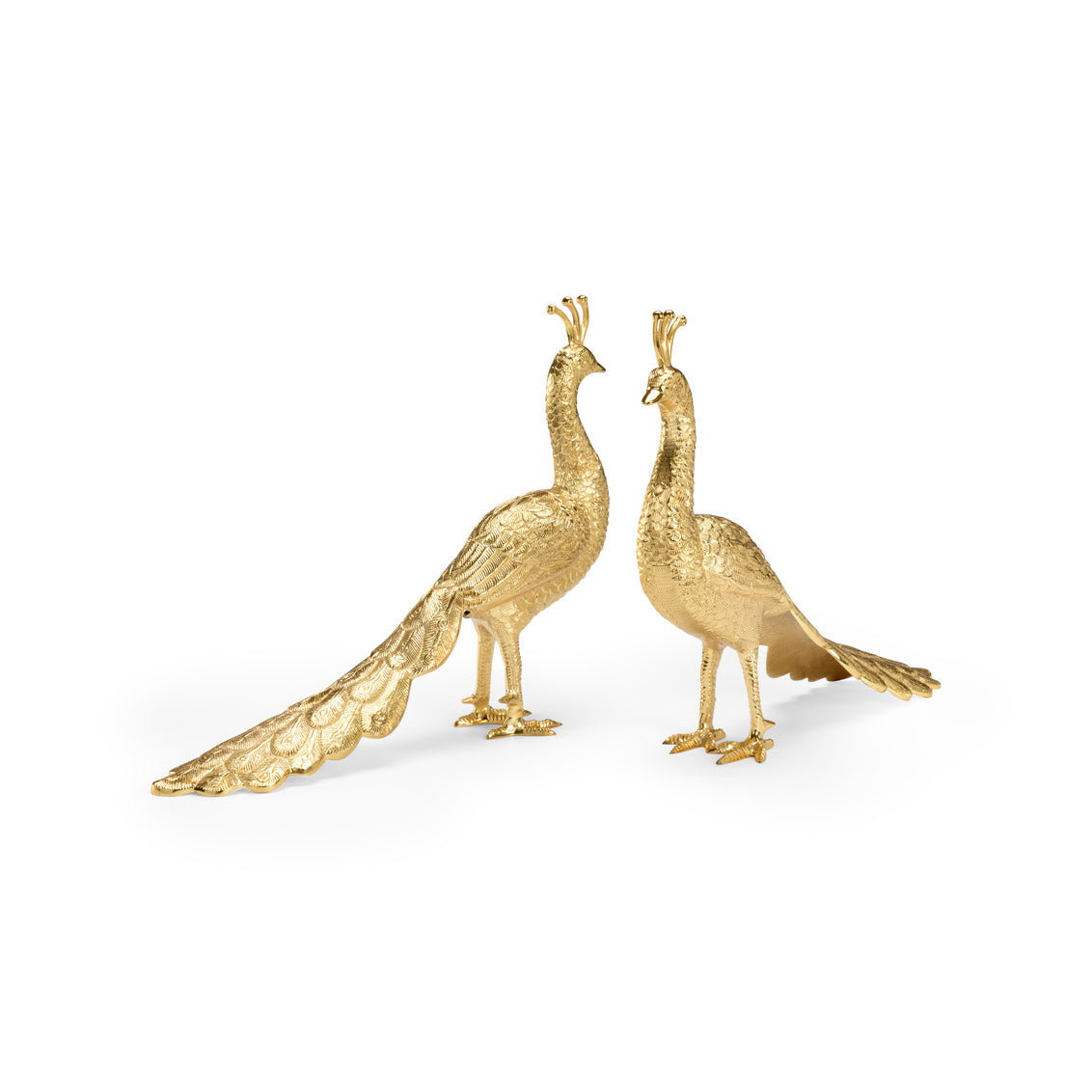 Brass Peacocks (S2) in Polished / Brass - Chelsea House