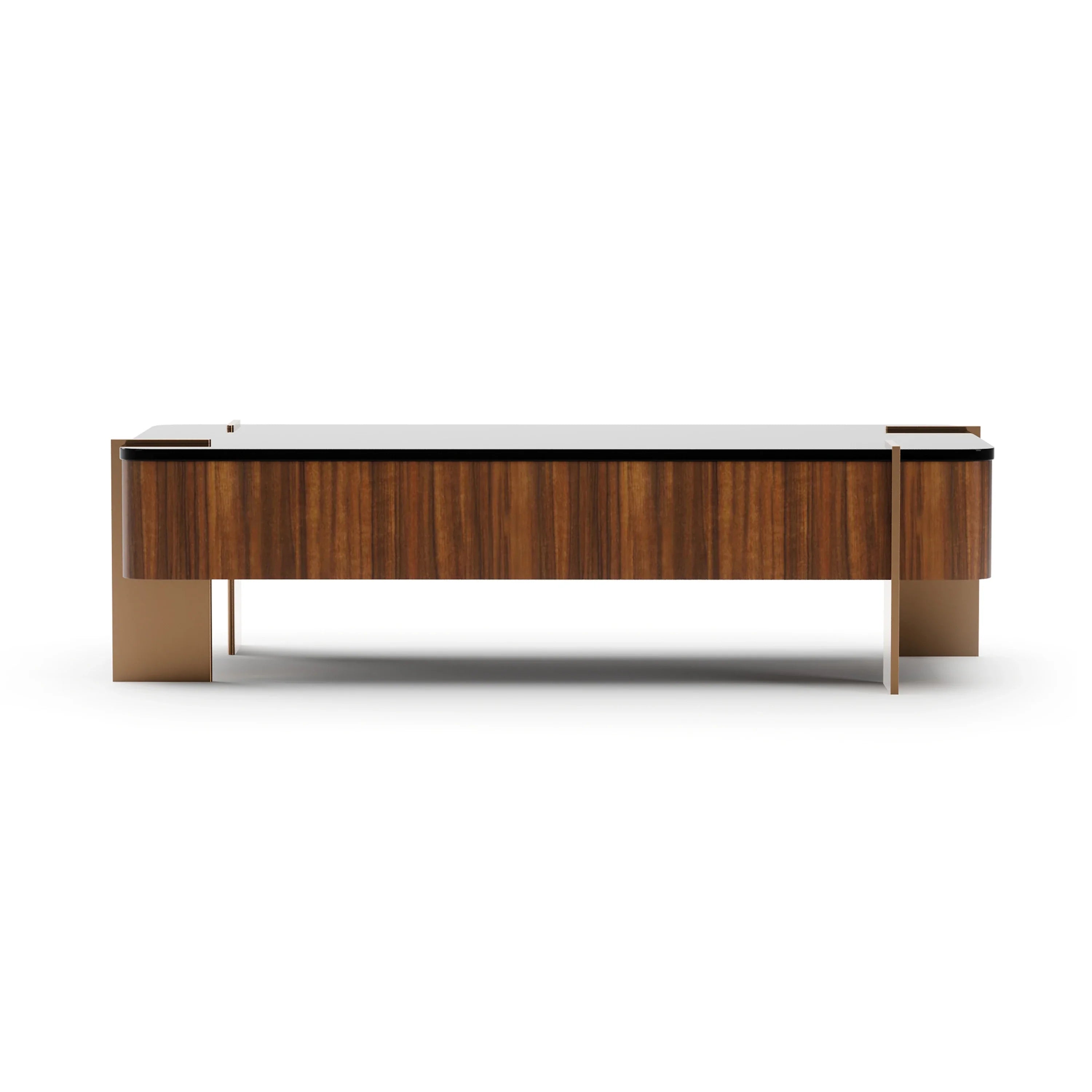 Altura Rec Glass Top Cocktail Tbl – Cocktail Tables by Caracole | Sutter & Vale