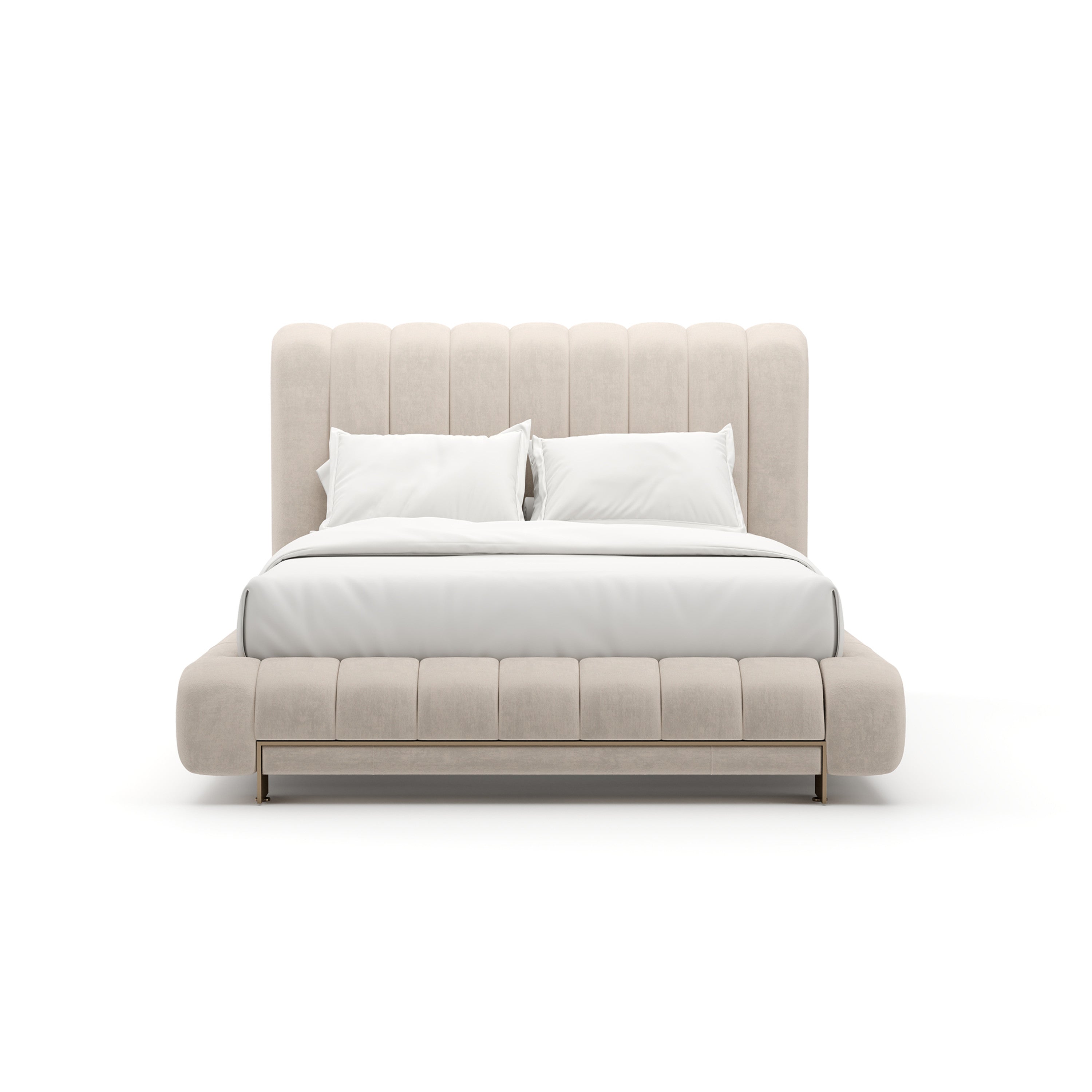 Well Balanced Qn Bed Ecru – Beds by Caracole | Sutter & Vale