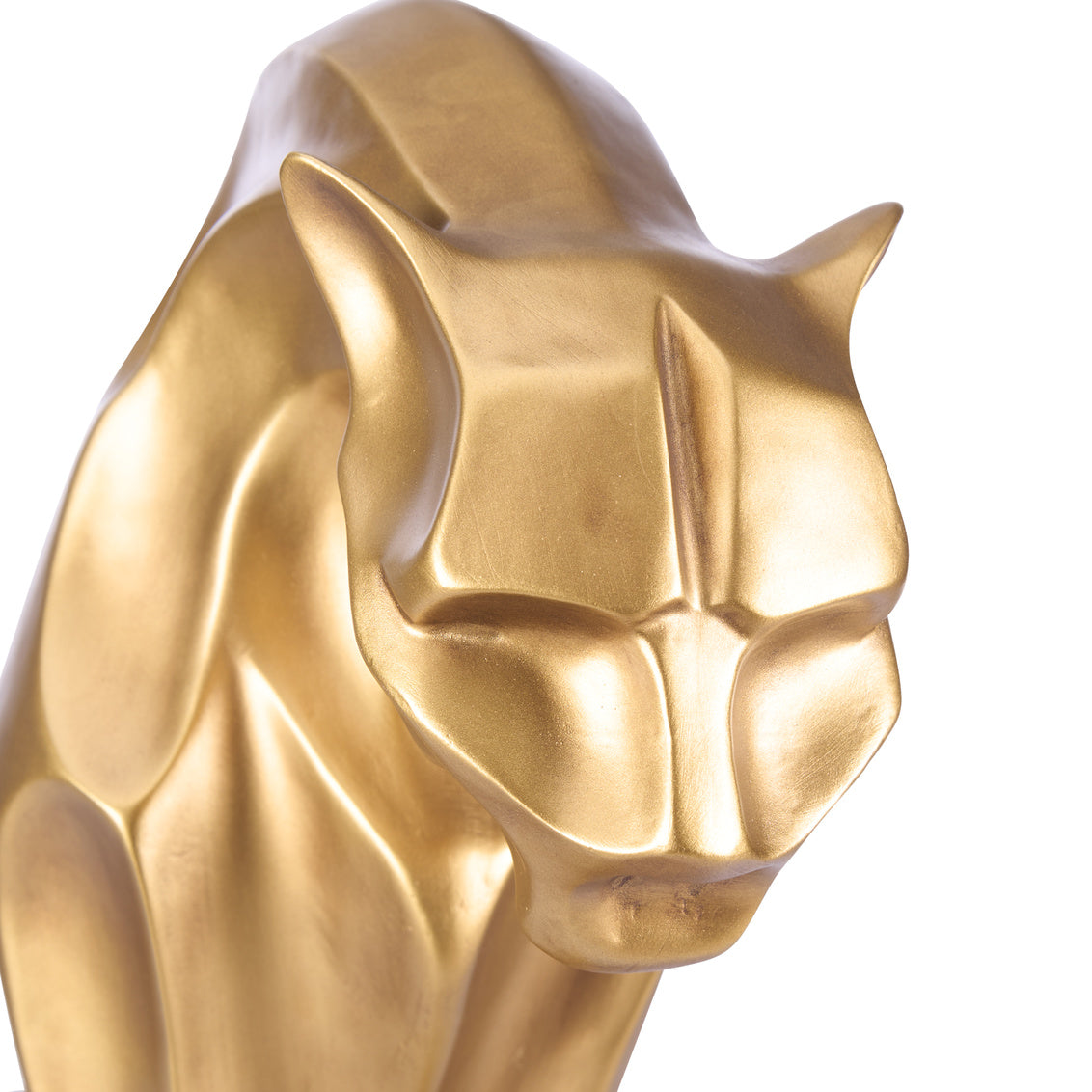Cat - Gold in Matte Gold / Resin - Chelsea House