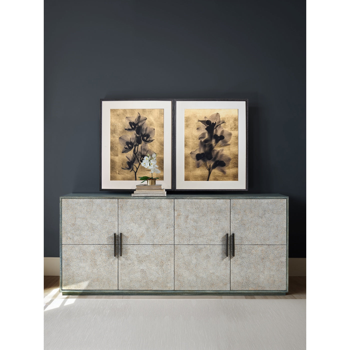 Black Orchids - Set of 2