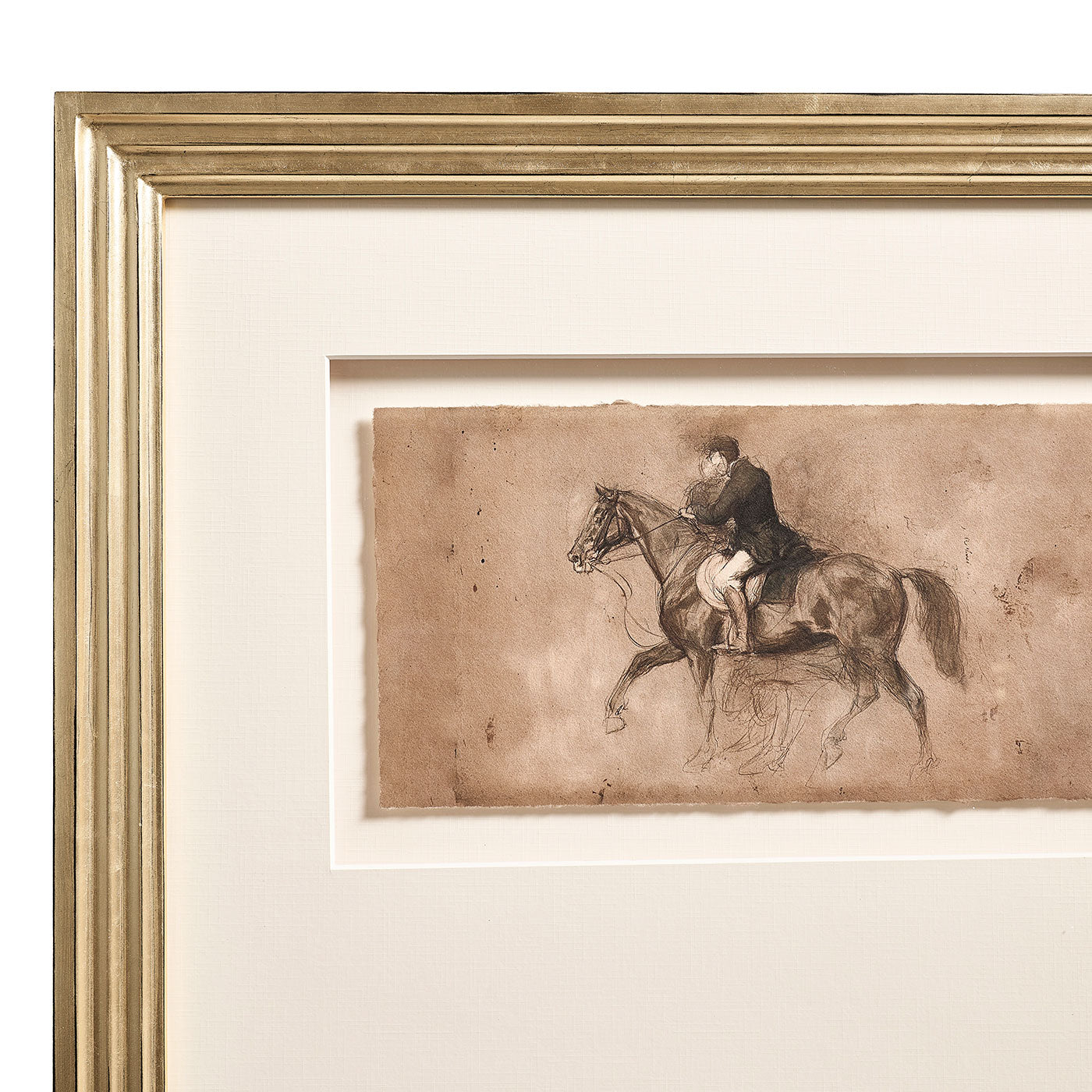 Equestrian Lines in Motion - Set of 4