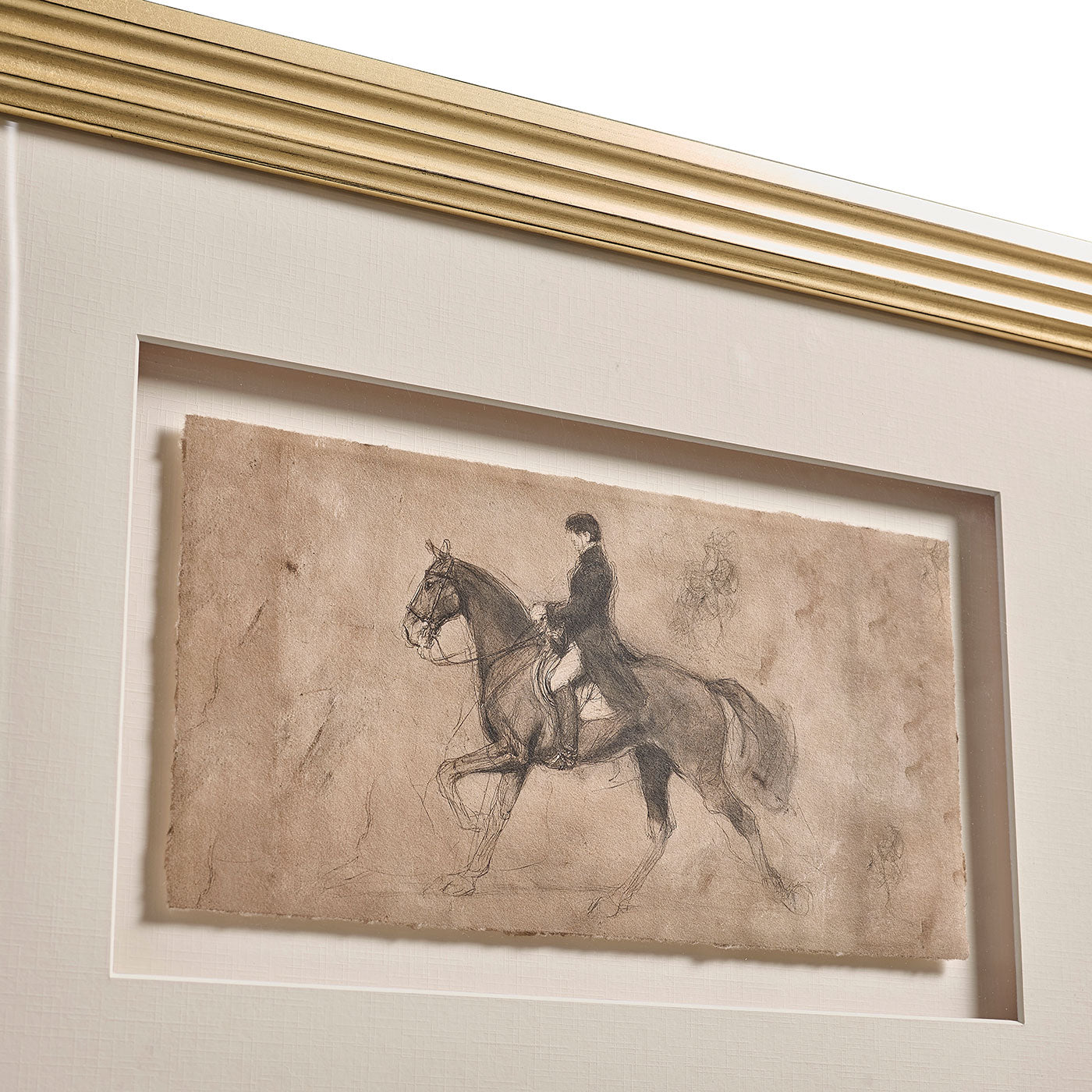 Equestrian Lines in Motion - Set of 4