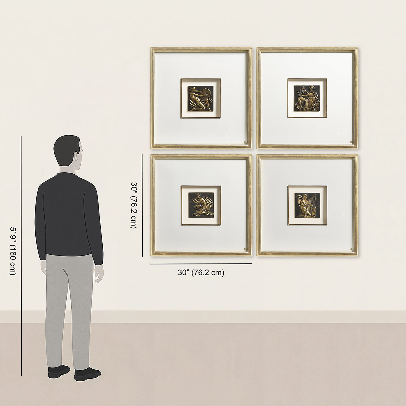 The Music of Bronze – Set of 4