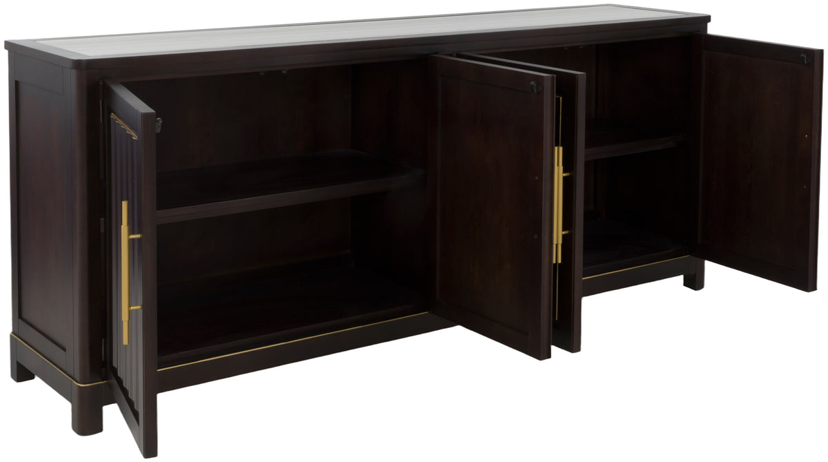 Aria Four Door Credenza (8010-17-M) - Fairfield Chair