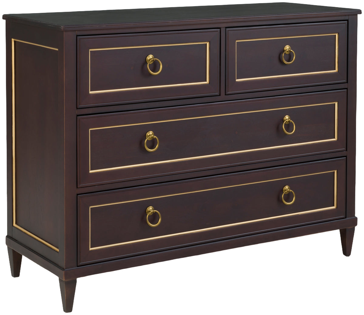 Palazzo Four Drawer Chest (8010-AC-M) - Fairfield Chair