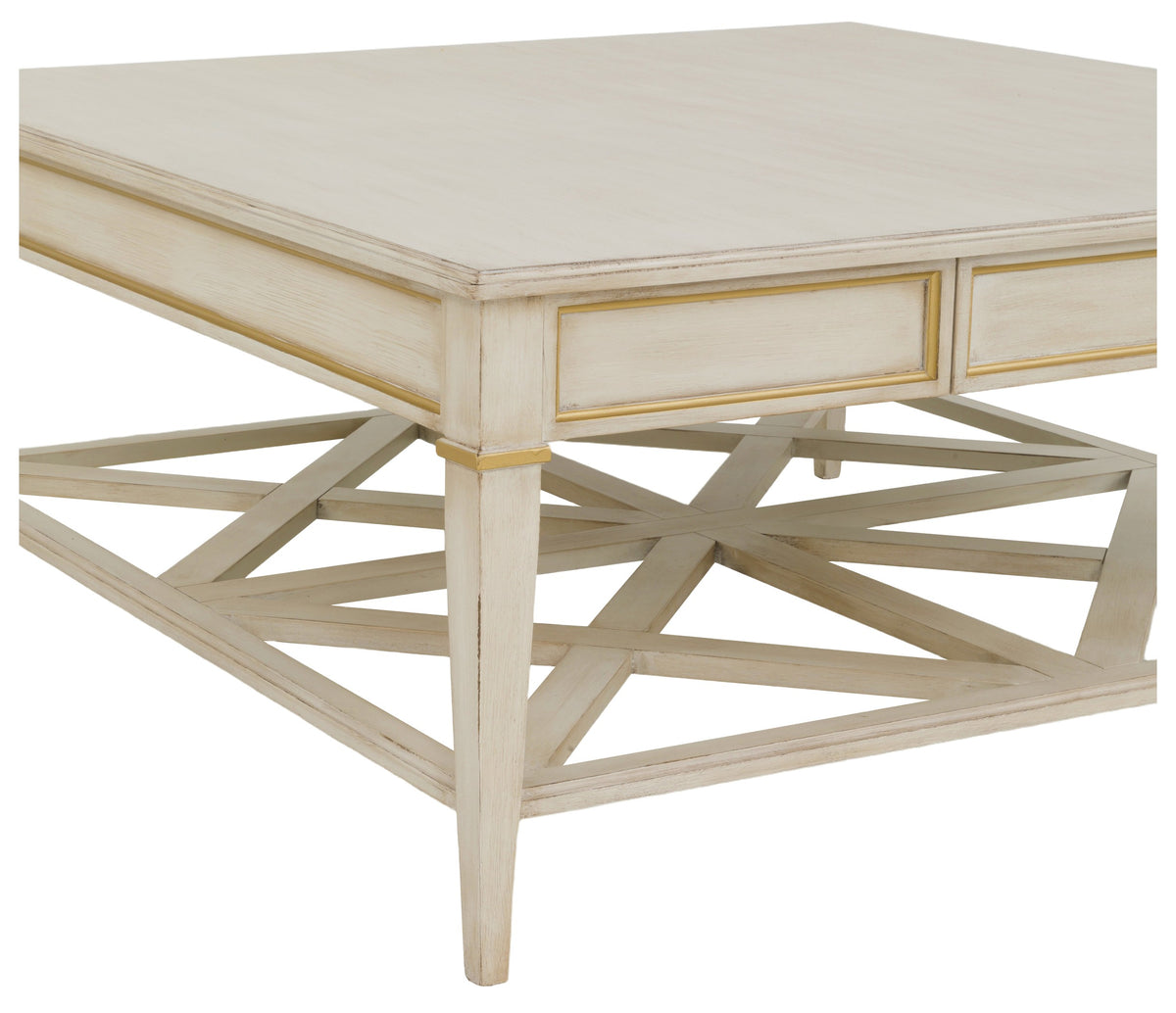 Linea Square One Drawer Cocktail Table (8010-CK-C) - Fairfield Chair