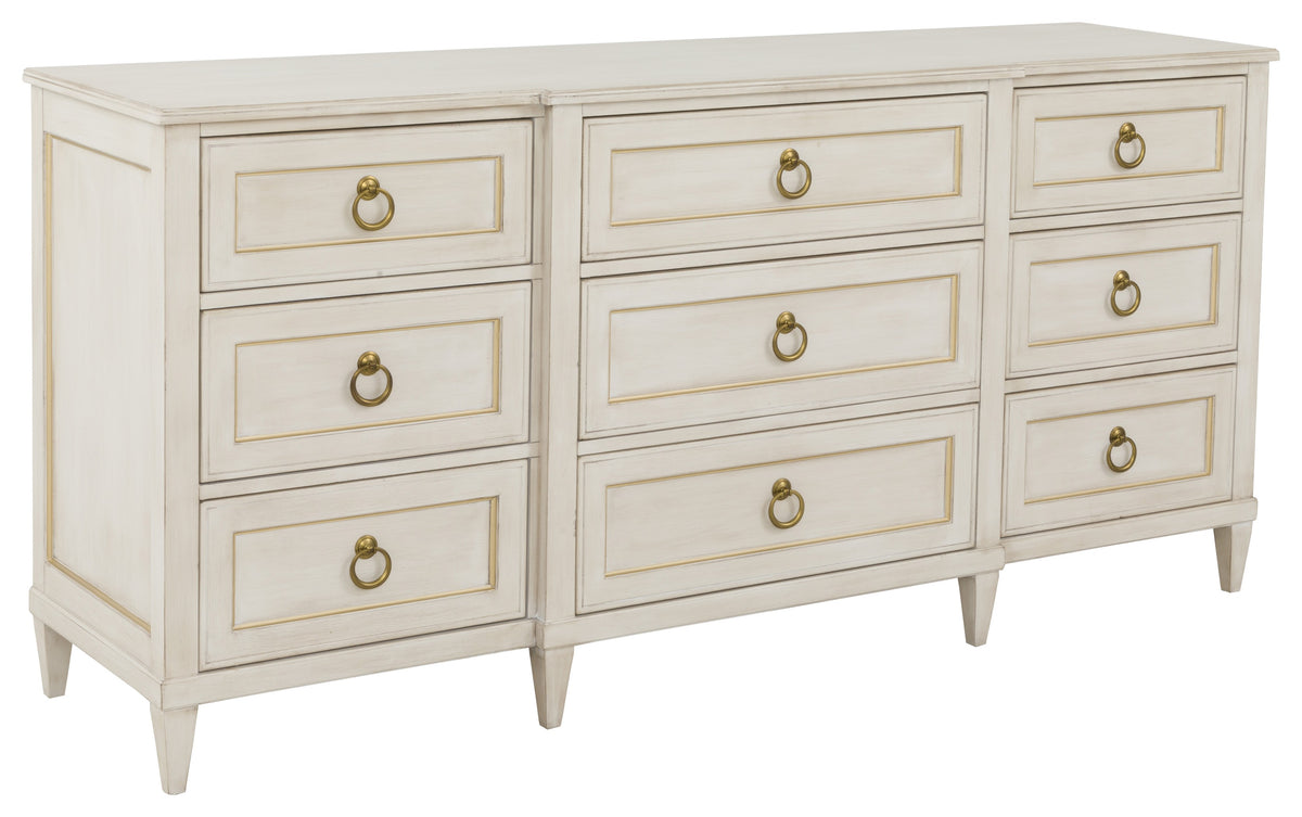 Palazzo Nine Drawer Dresser (8010-DC-C) - Fairfield Chair