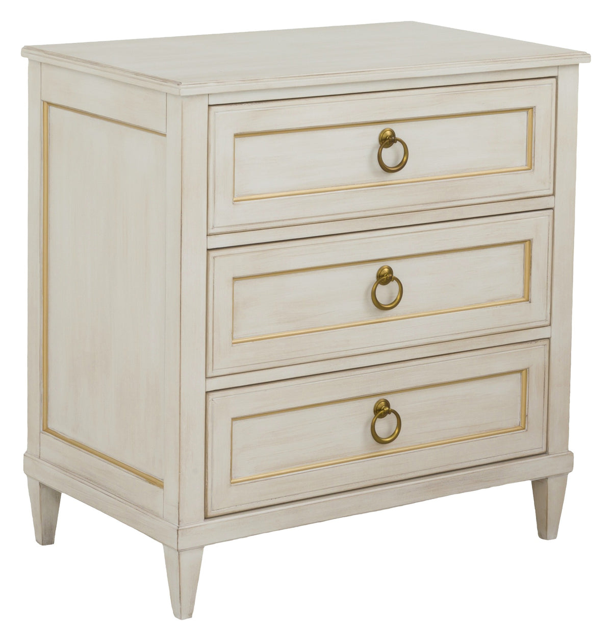Palazzo Three Drawer Nightstand (8010-NS-C) - Fairfield Chair