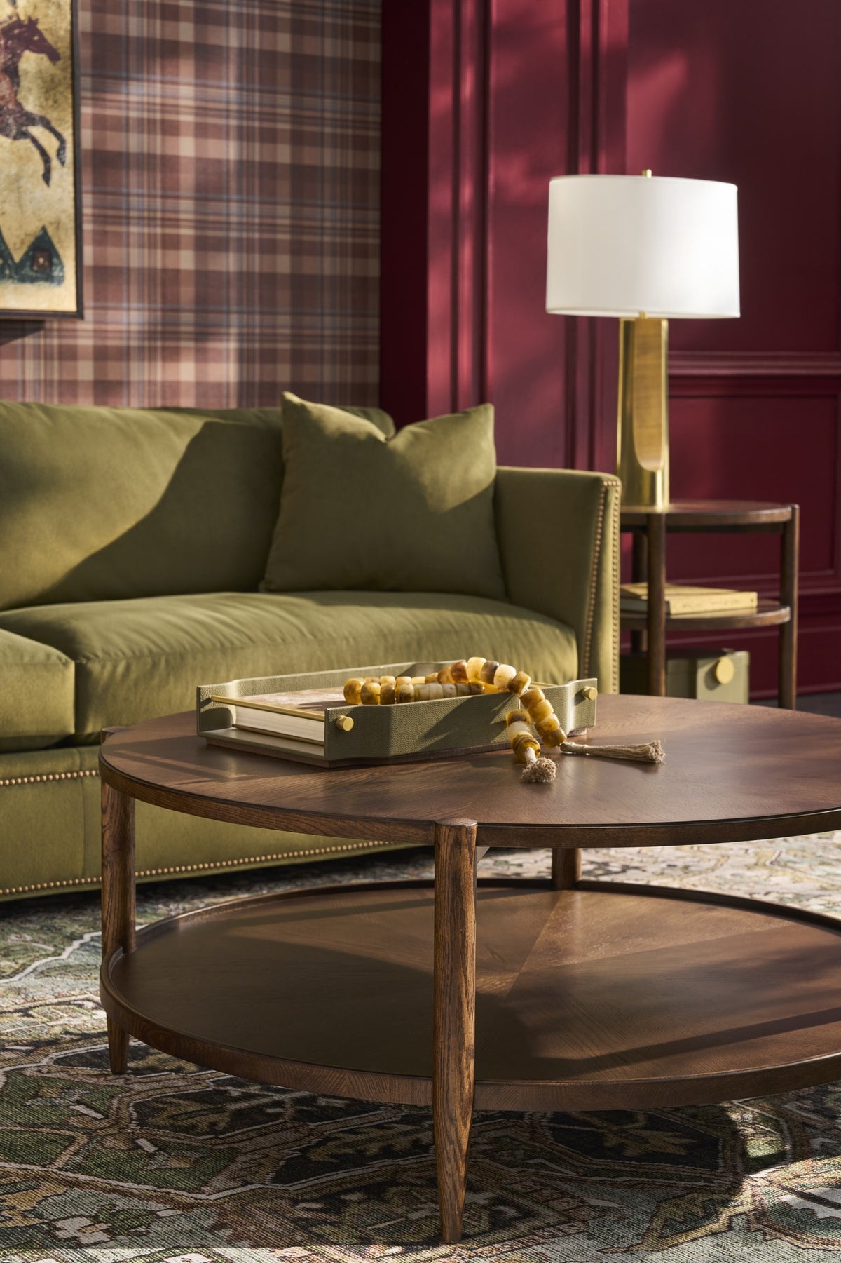 Round Cocktail Table (8057-13-C) - Fairfield Chair