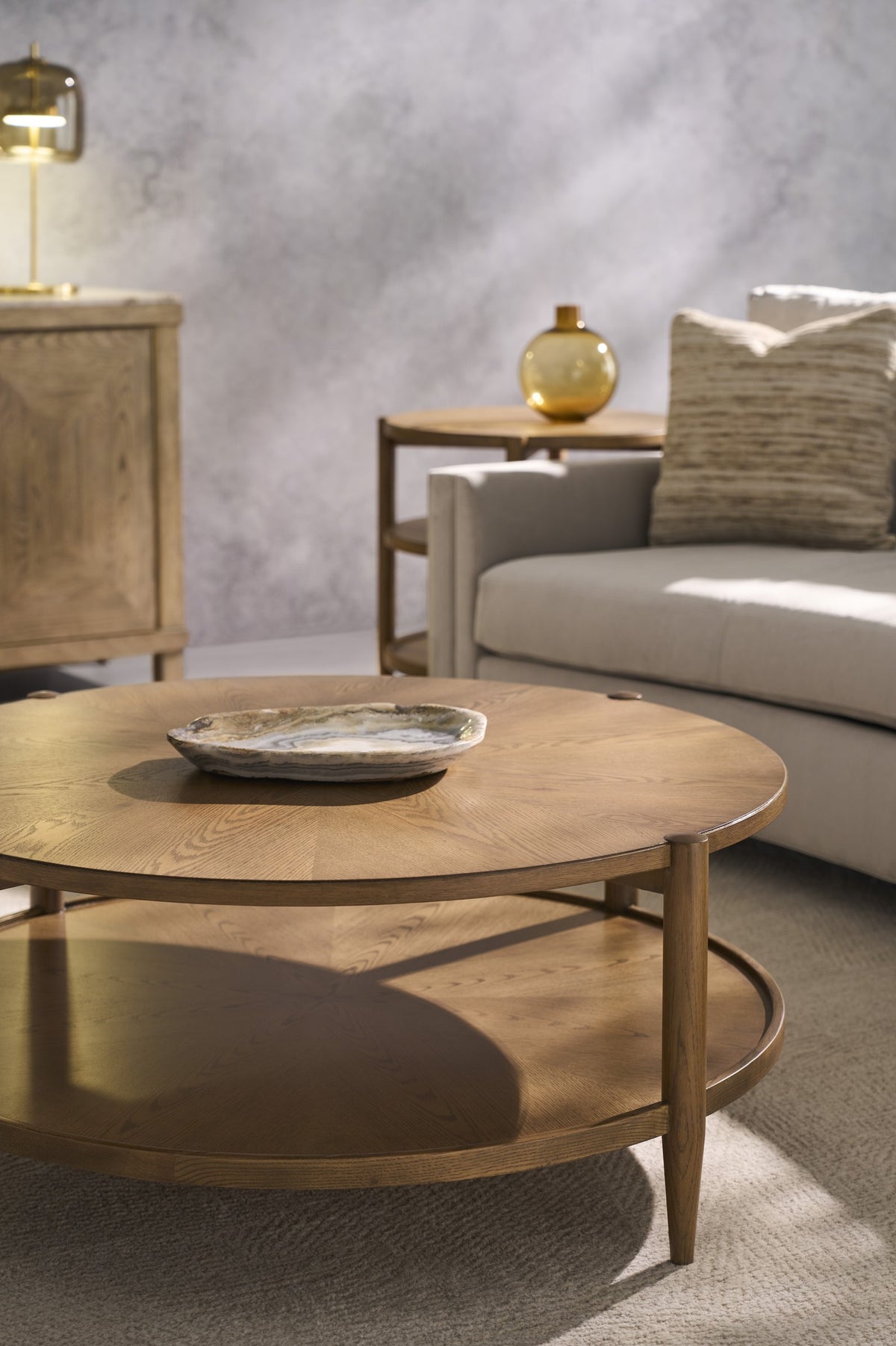 Round End Table (8057-19-S) - Fairfield Chair