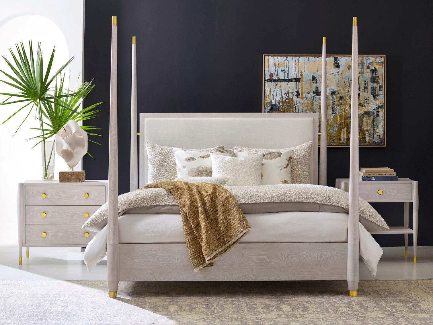 Modern History Concourde King Bed-Ashe MH1249F02-K