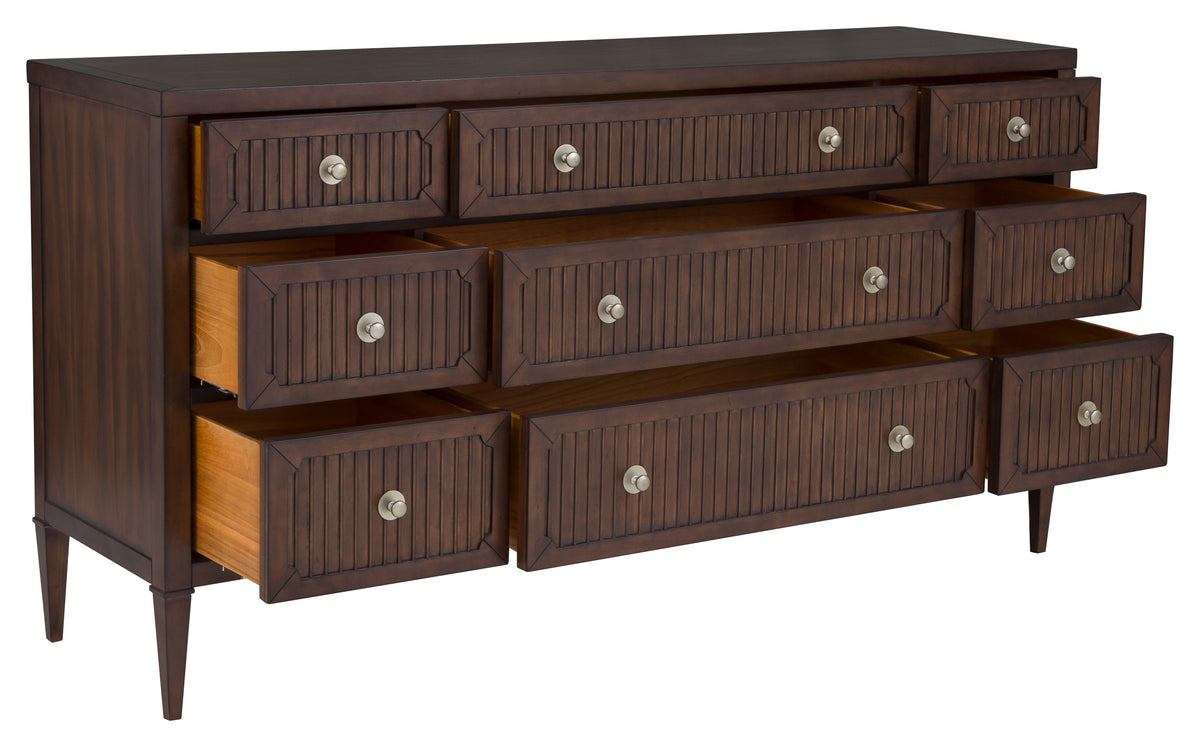 West Camden 9 Drawer Dresser (8096-MH) - Fairfield Chair