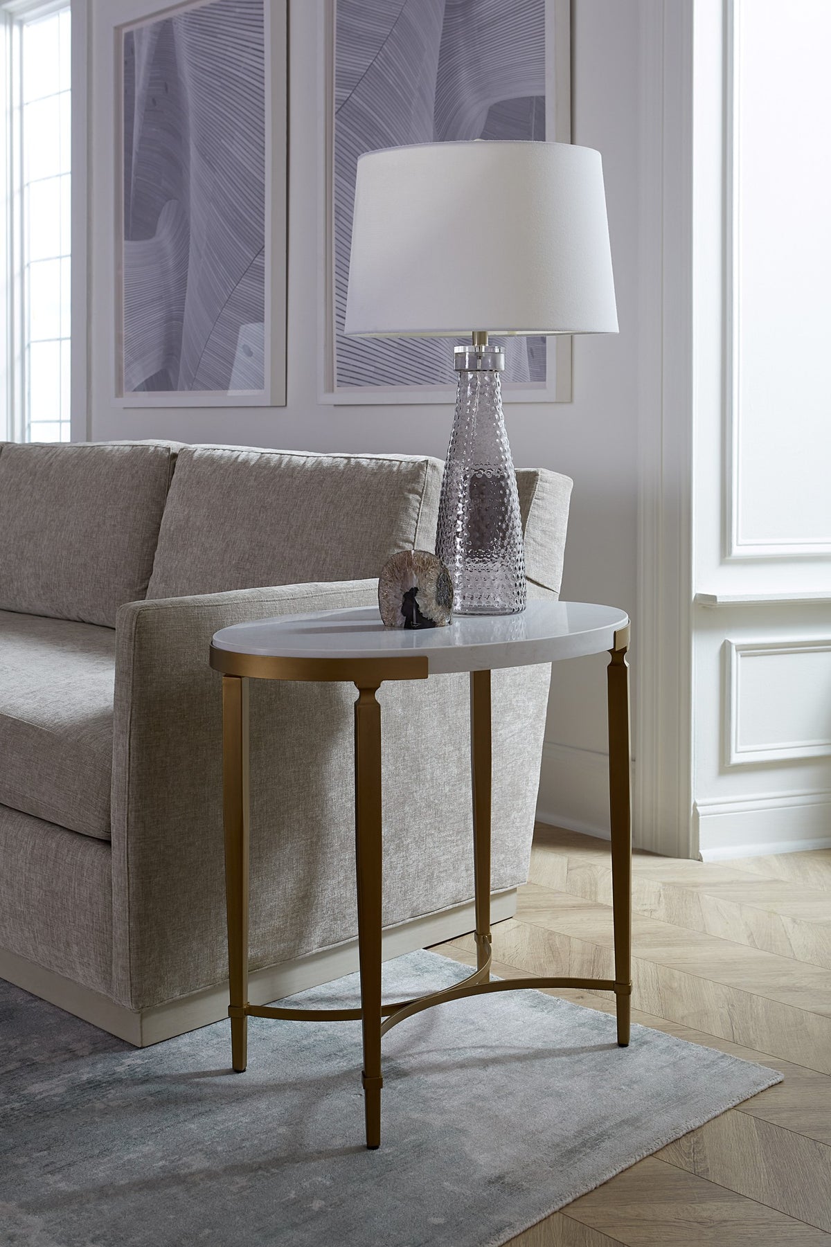 Oval End Table (8098-47) - Fairfield Chair