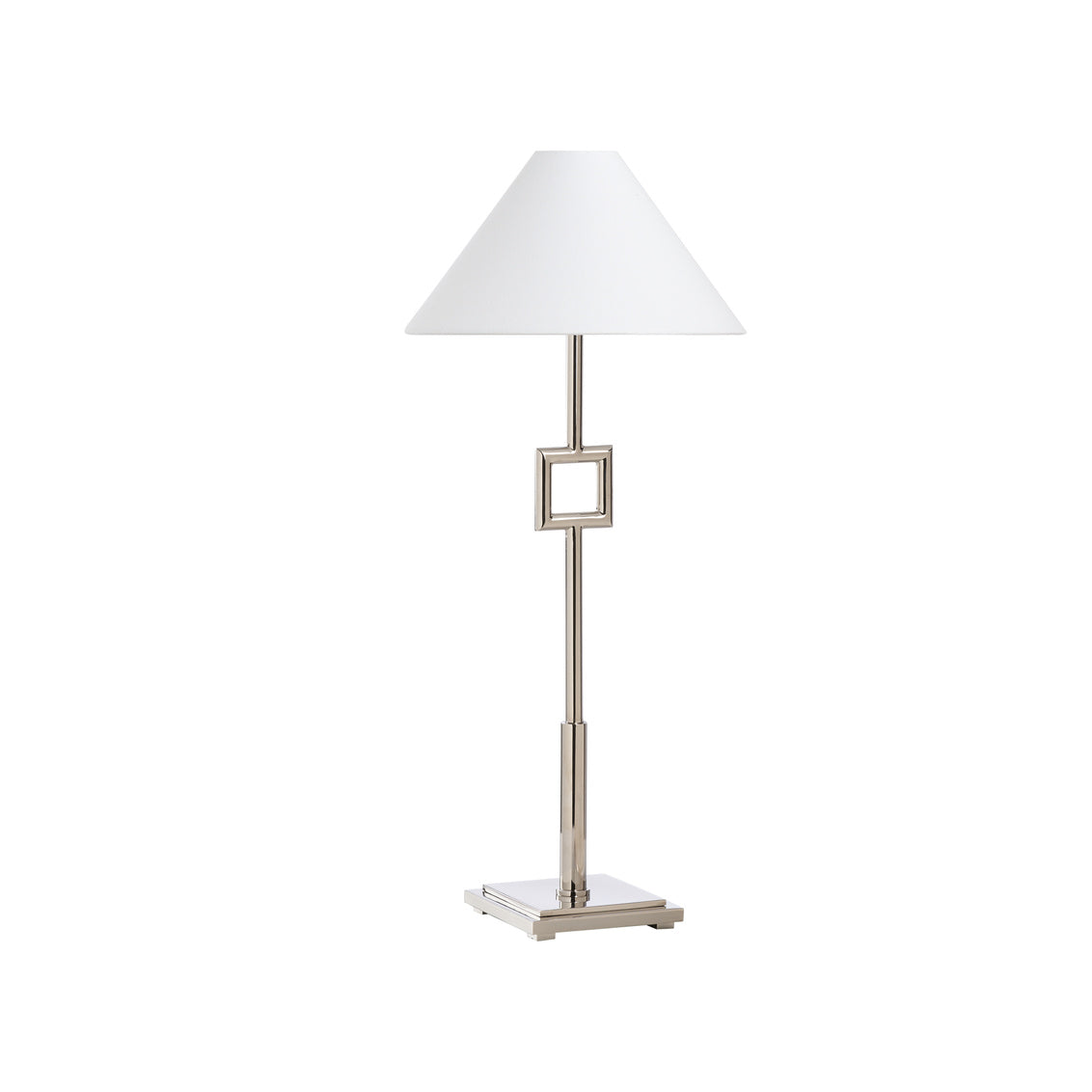 Overhill Table Lamp - Polished Nickel in 28 / Metal - Chelsea House