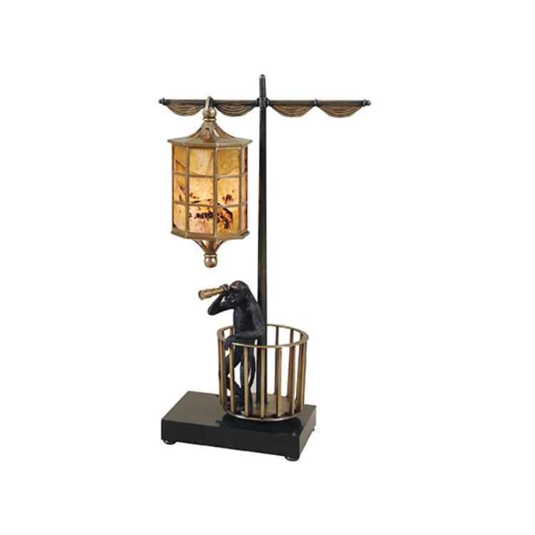 Monkey Lookout Decorative Lamp – Table Lamps by Maitland-Smith | Sutter & Vale