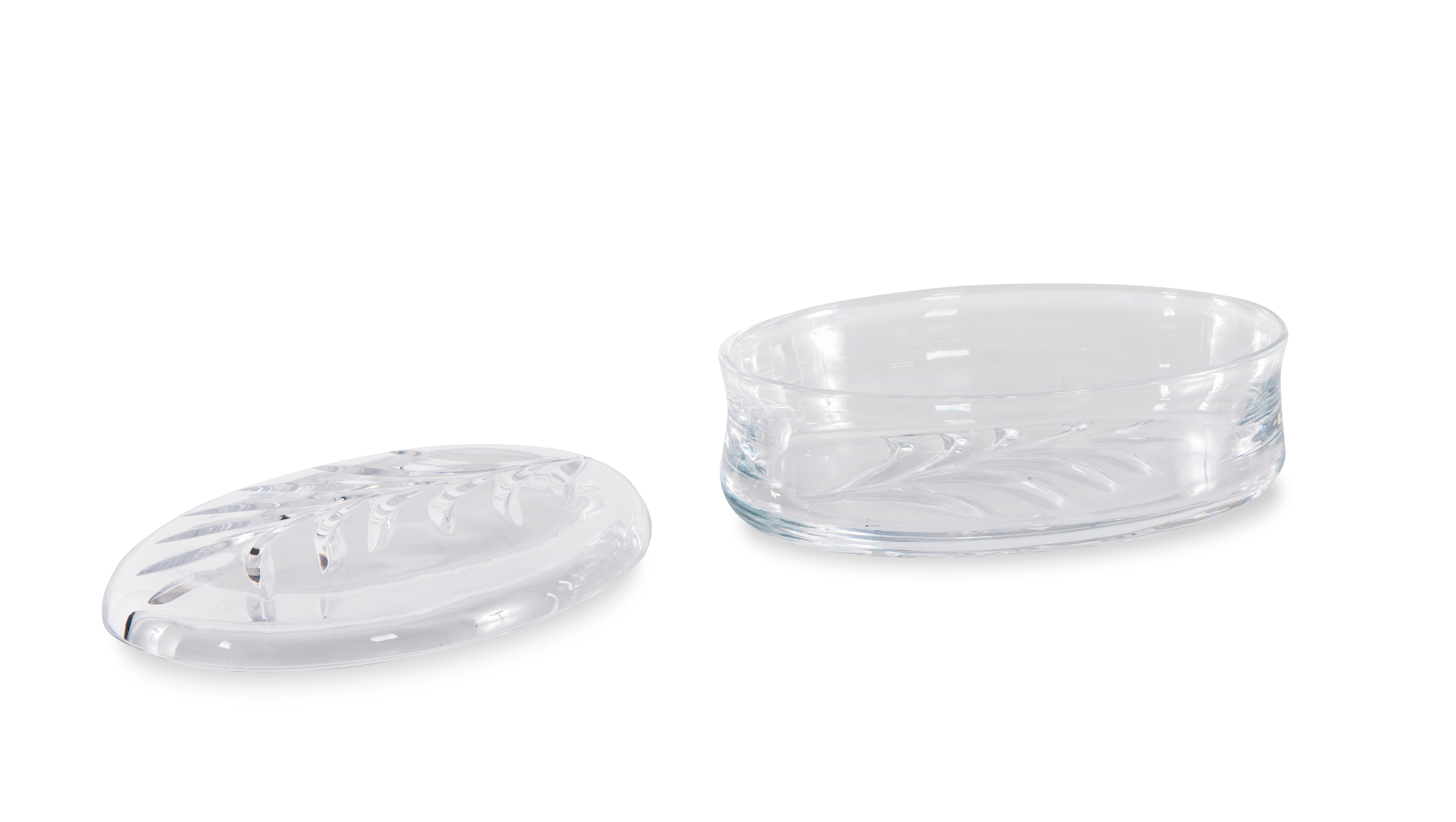 Clear Crystal Candy Dish