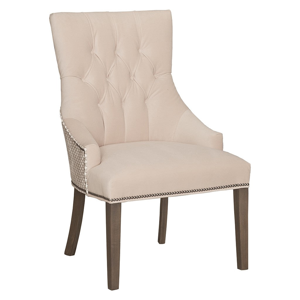 Clancy Leather Occasional Chair (L-8389-01) - Fairfield Chair