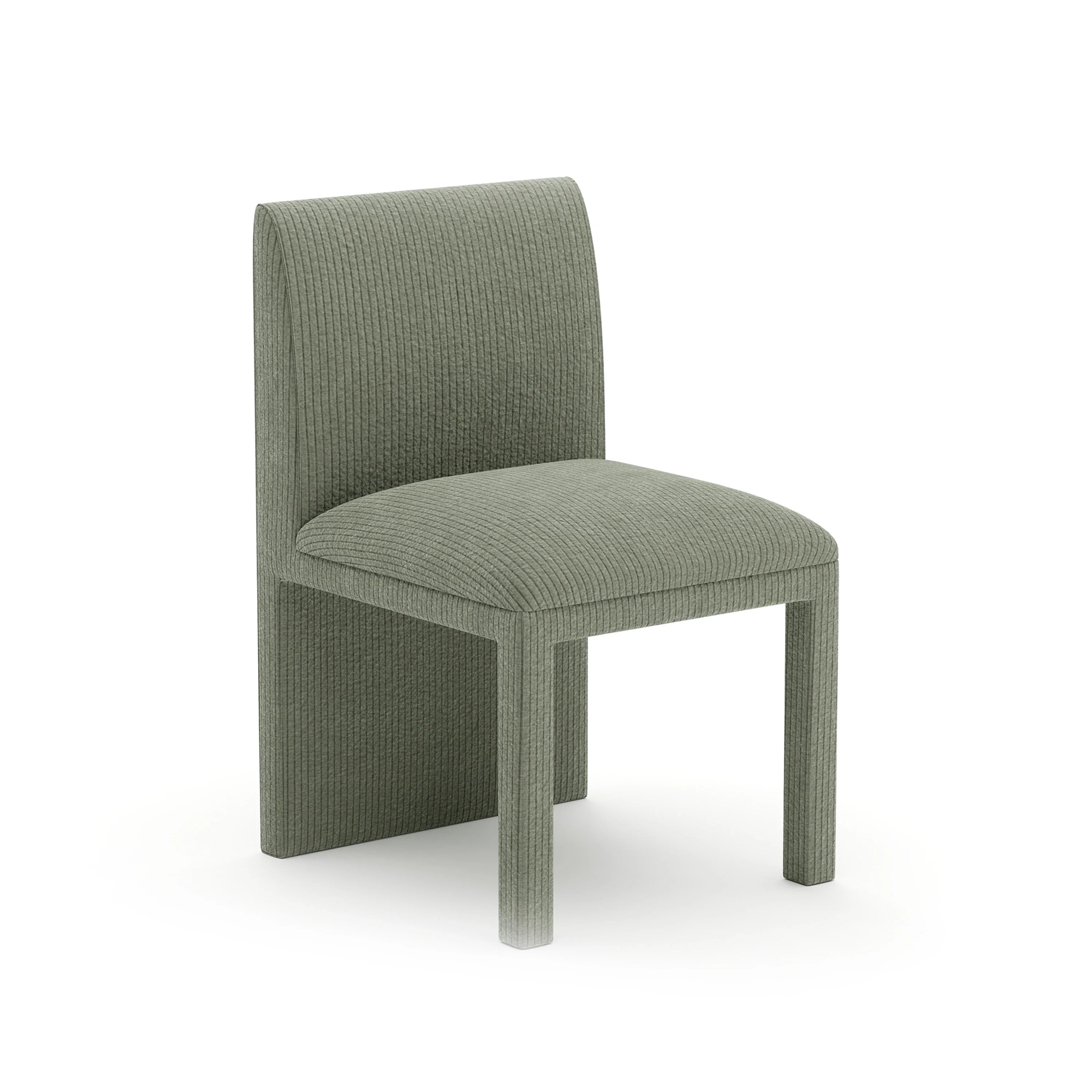 Precipice Uph Dining Chair Eucalyptus – Dining Chairs by Caracole | Sutter & Vale