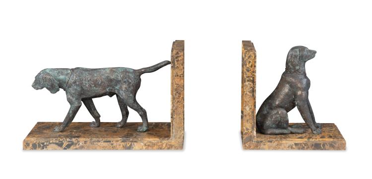 Hunting Dog Bookends – Wall Decor by Maitland-Smith | Sutter & Vale
