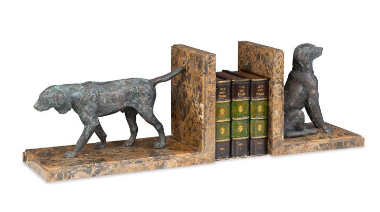 Hunting Dog Bookends – Wall Decor by Maitland-Smith | Sutter & Vale