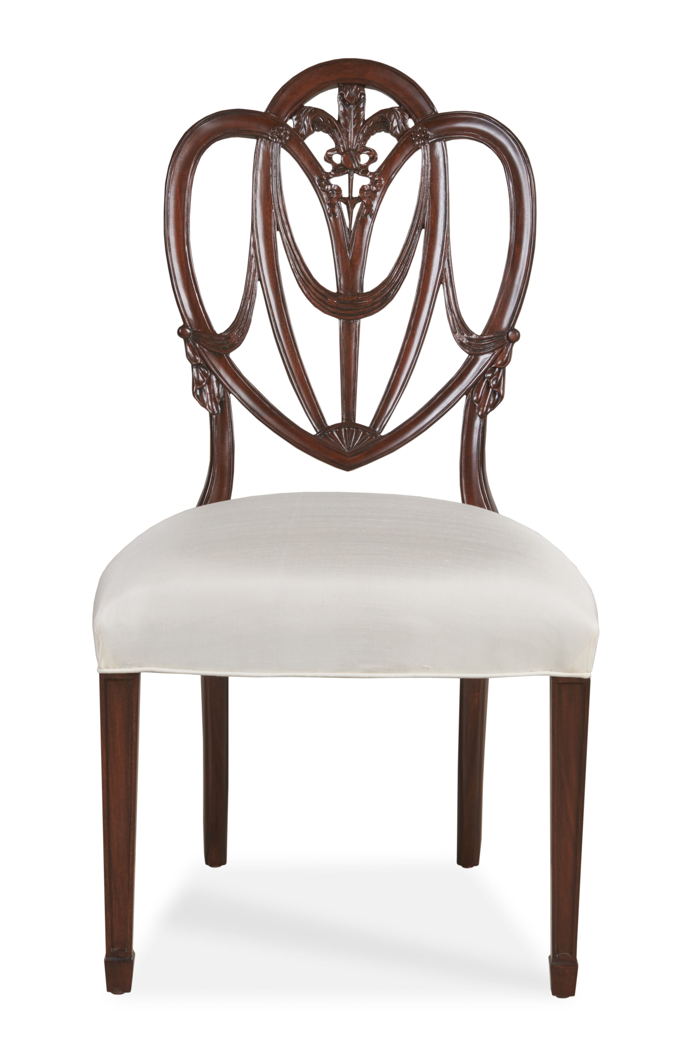 Heart Side Chair Pearl