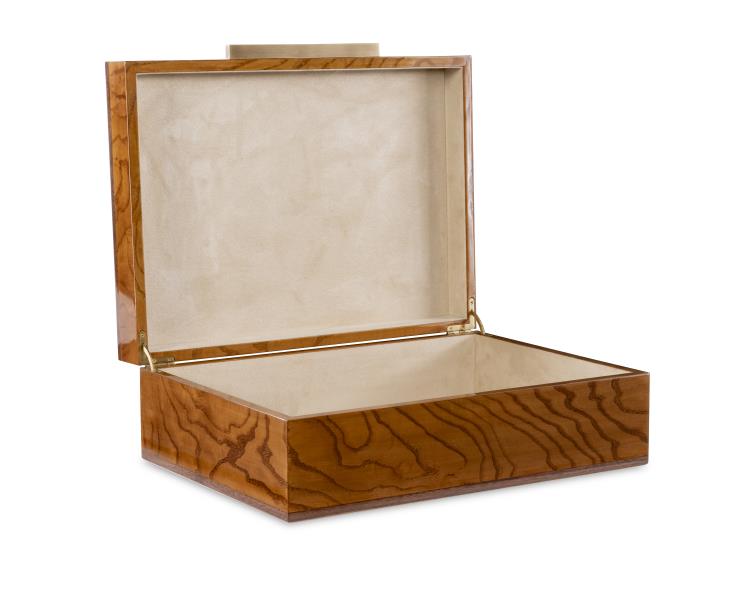 Walnut And Brass Box – Wall Decor by Maitland-Smith | Sutter & Vale