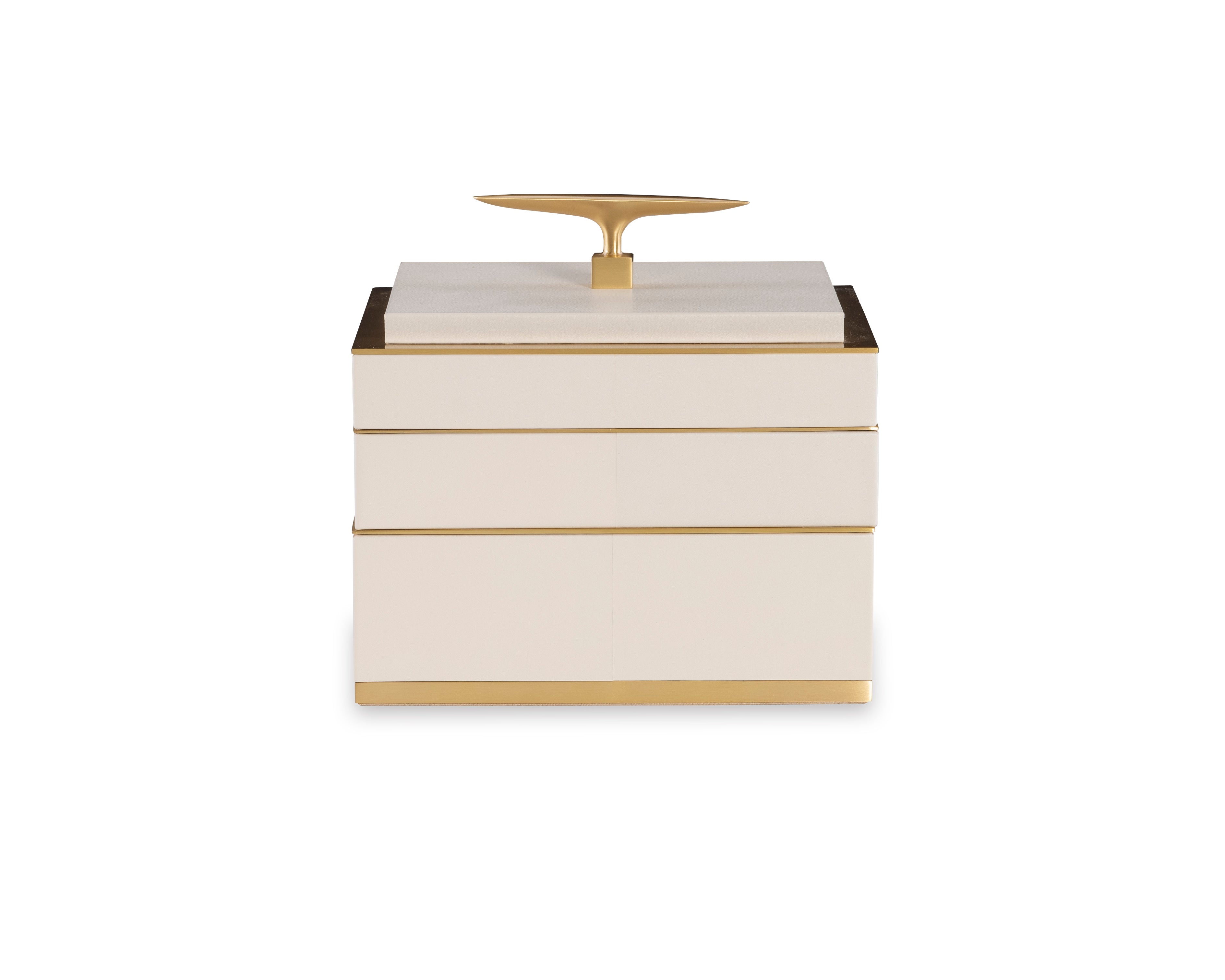 Cream Compartment Box