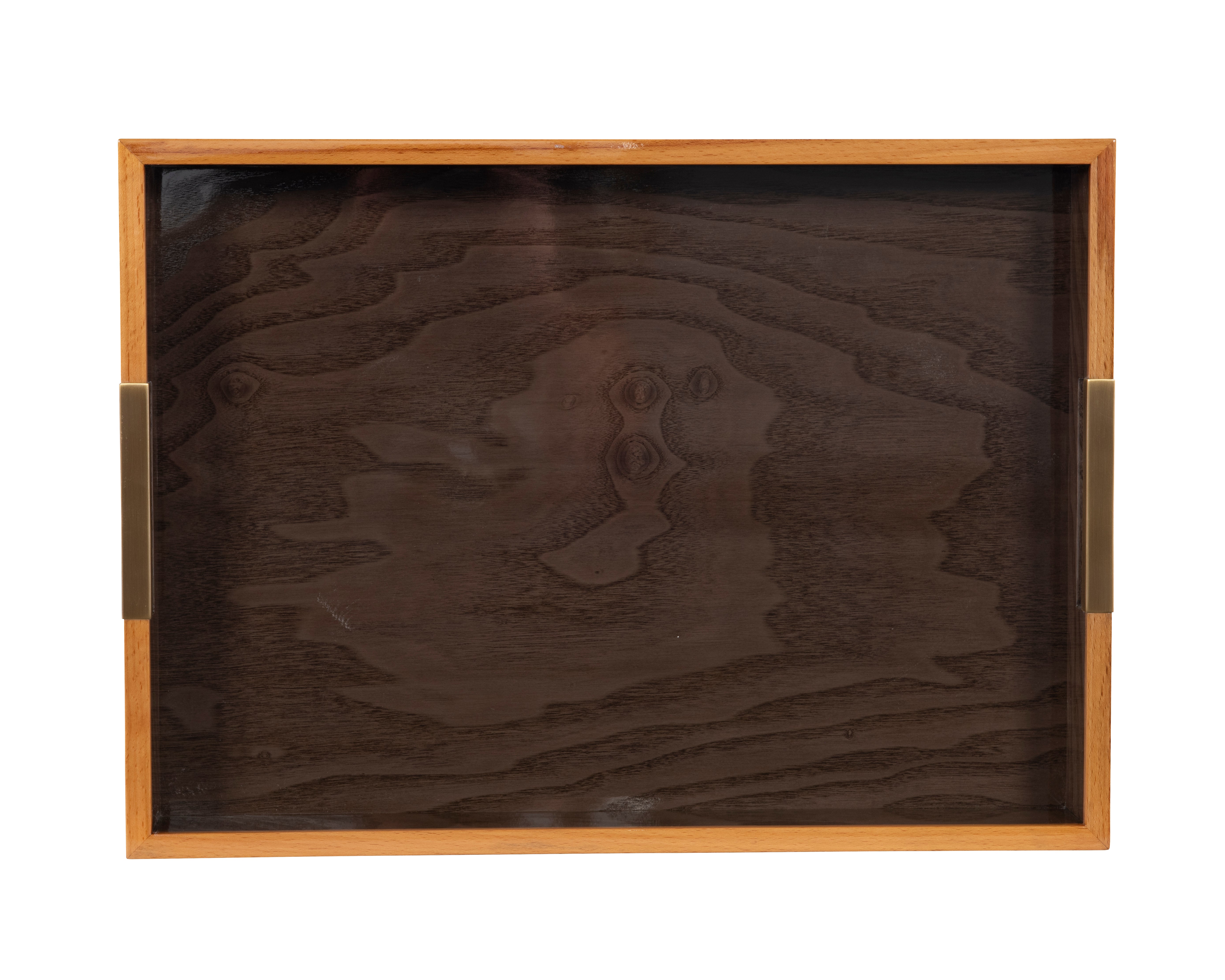 Grey Burl Tray