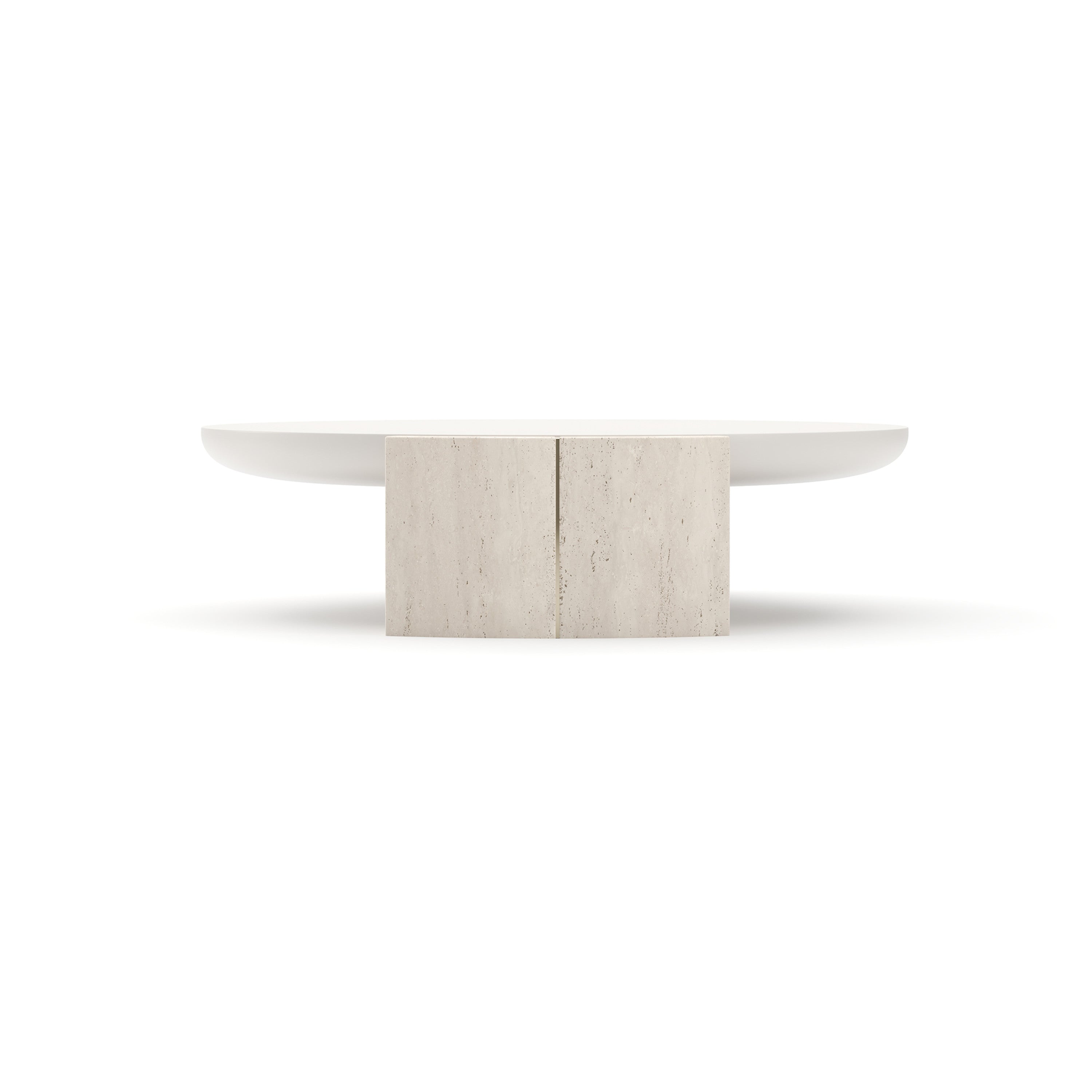 Overlap Round Cocktail Table Light – Cocktail Tables by Caracole | Sutter & Vale