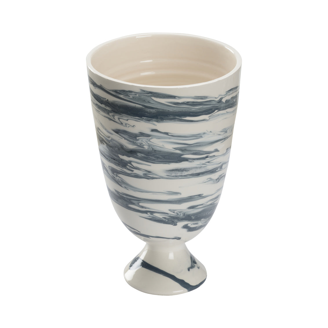 Grigio Footed Vase