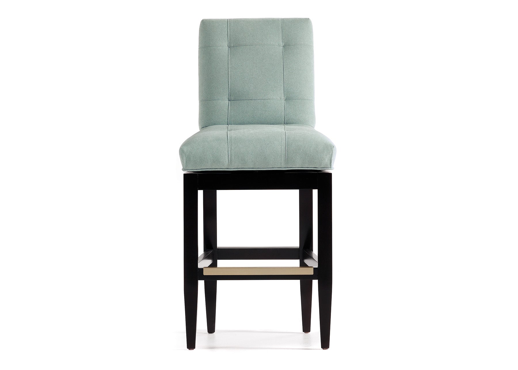 Mann Tufted Memory Swivel Counter Stool